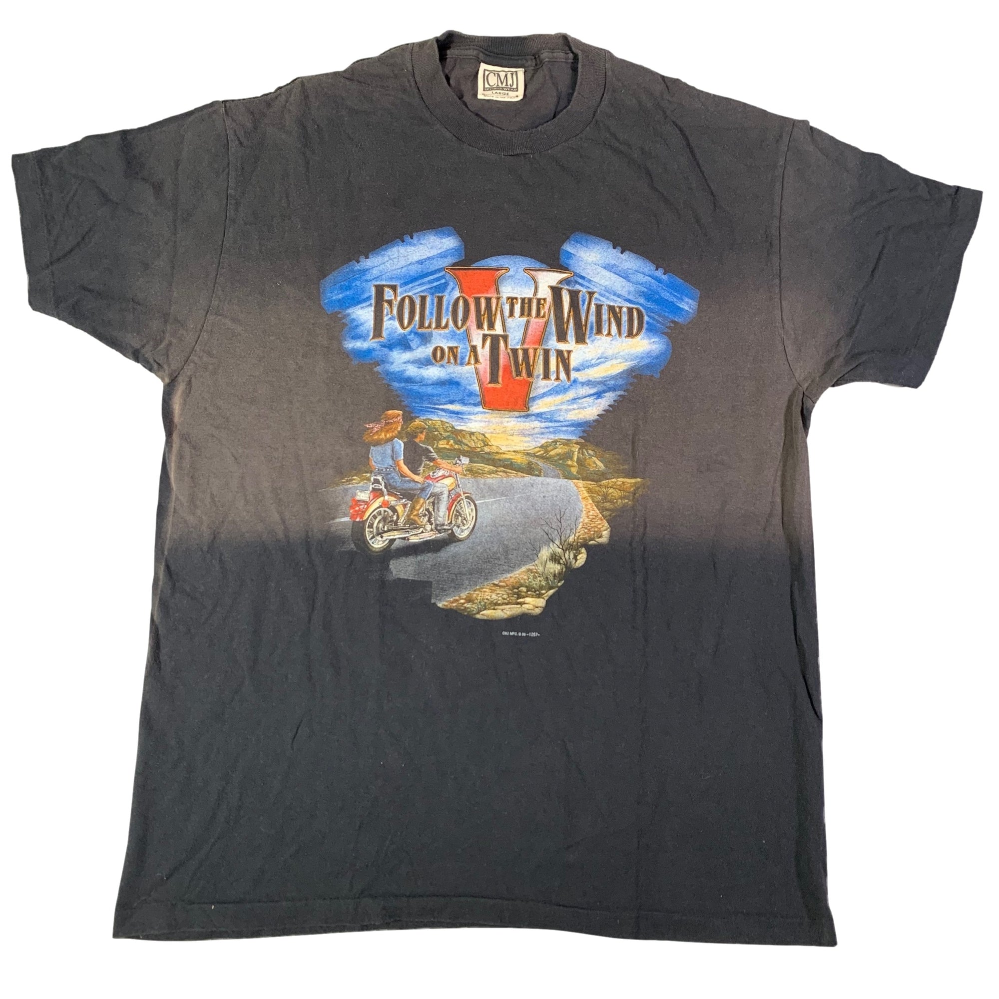 Vintage Pete's Leather "Follow The Wind" T-Shirt - jointcustodydc