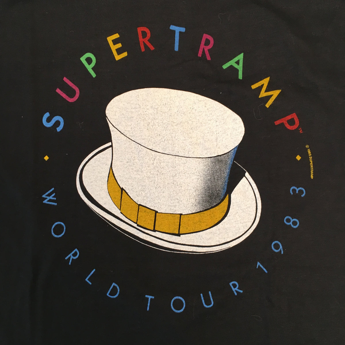 Vintage Supertramp &quot;World Tour 83&quot; T-Shirt - jointcustodydc