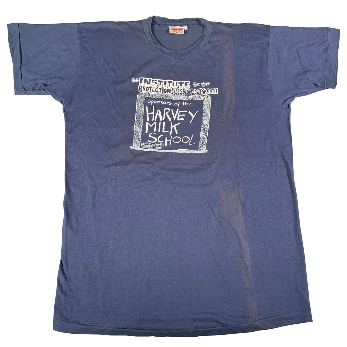 Vintage Harvey Milk &quot;Institute Of The Protection Of Lesbian &amp; Gay Youth&quot; T-Shirt - jointcustodydc