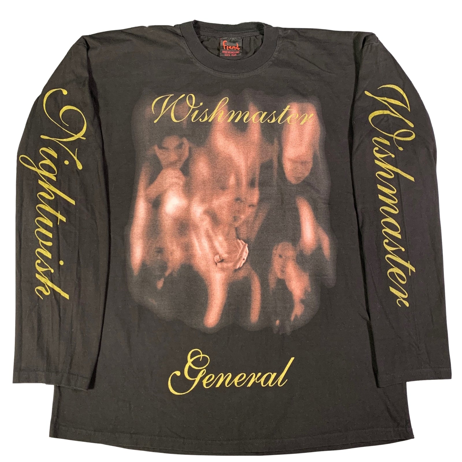 Vintage Nightwish "Wishmaster" Long Sleeve Shirt - jointcustodydc