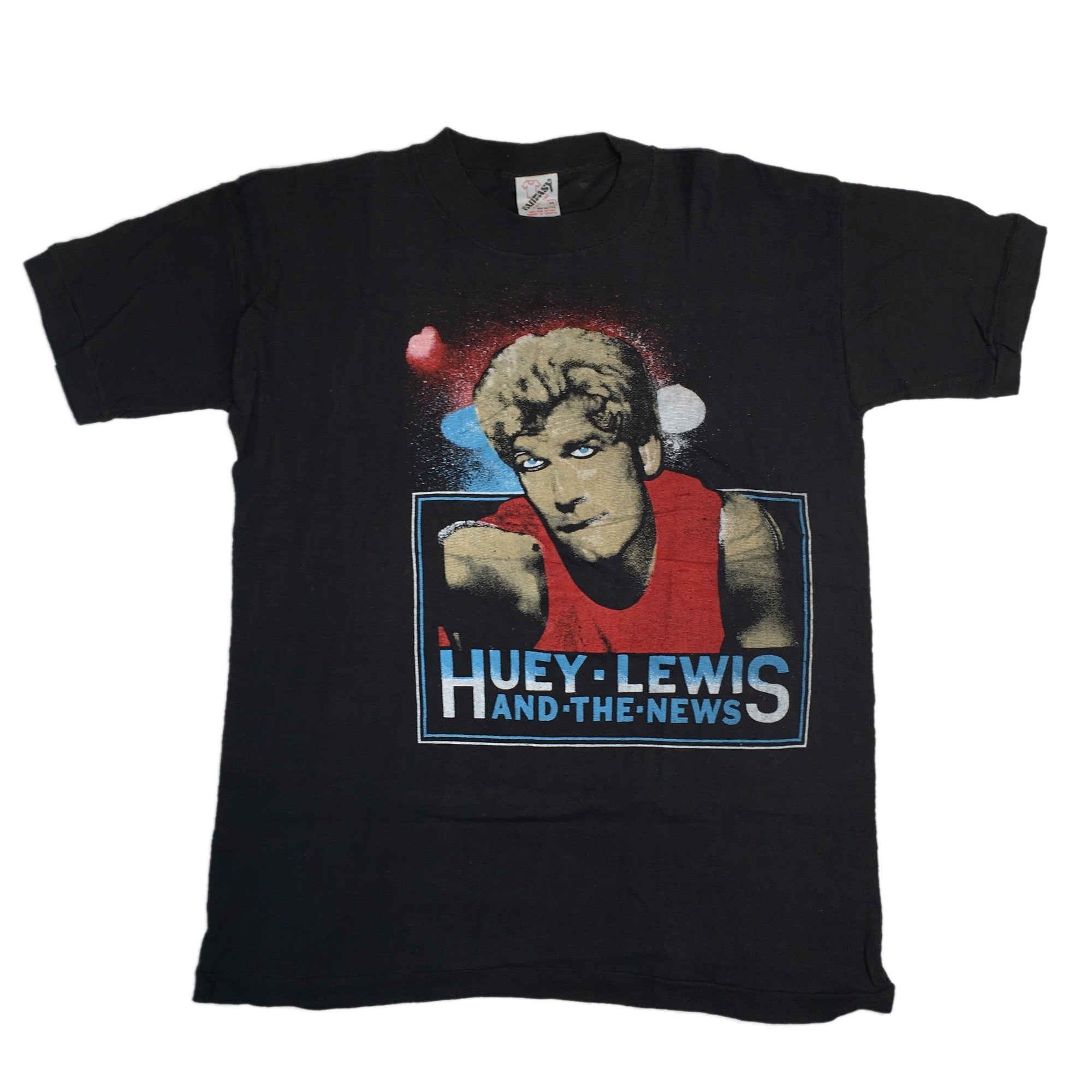 Vintage Huey Lewis And The News "1980s" T-Shirt - jointcustodydc