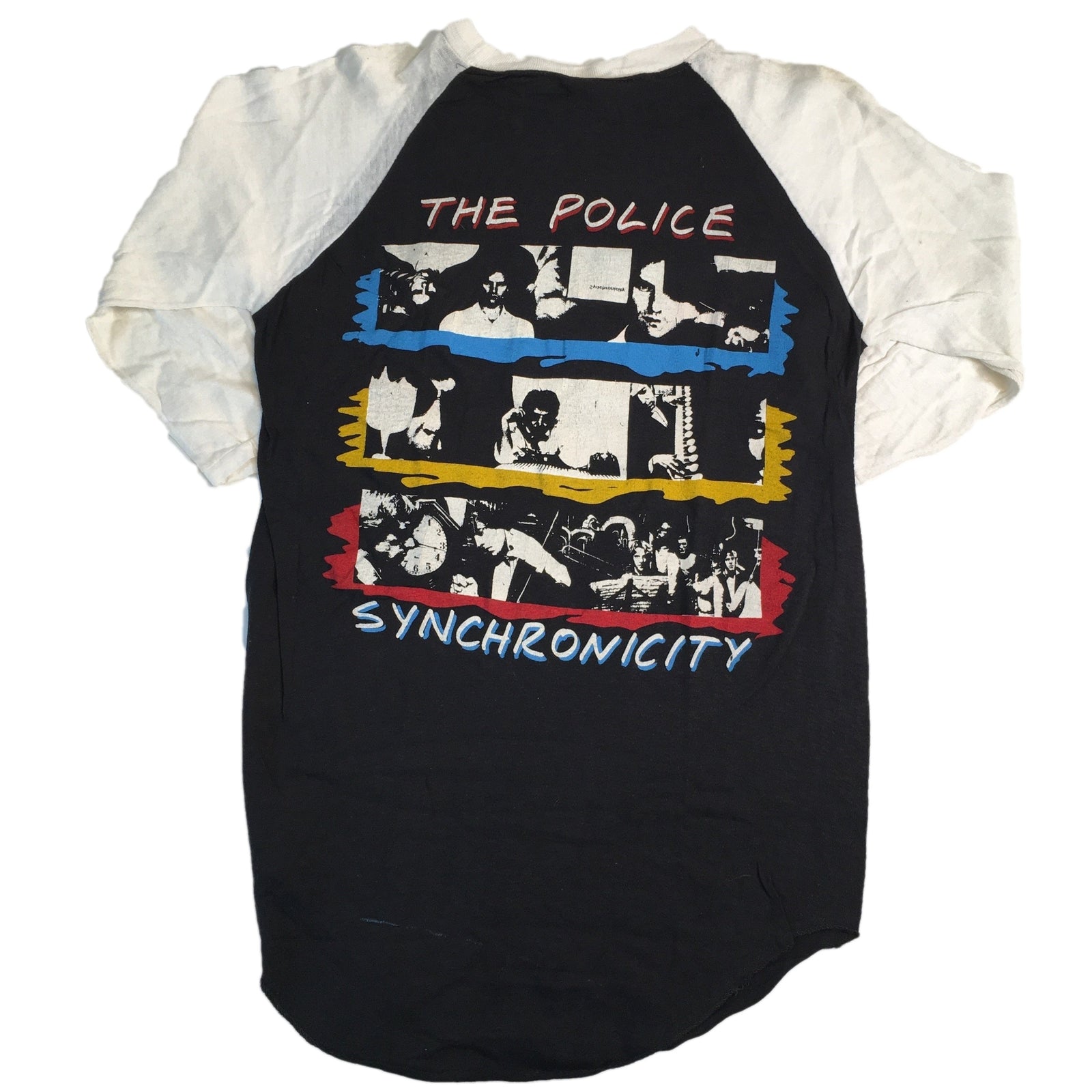 Vintage The Police "Synchronicity" Raglan - jointcustodydc