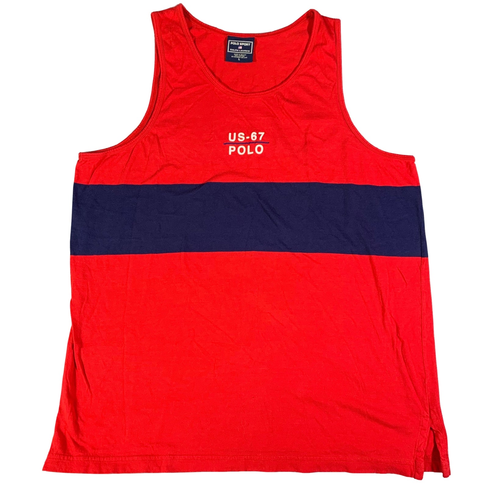 Vintage Ralph Lauren Polo Sport "US-67" Tank Top - jointcustodydc