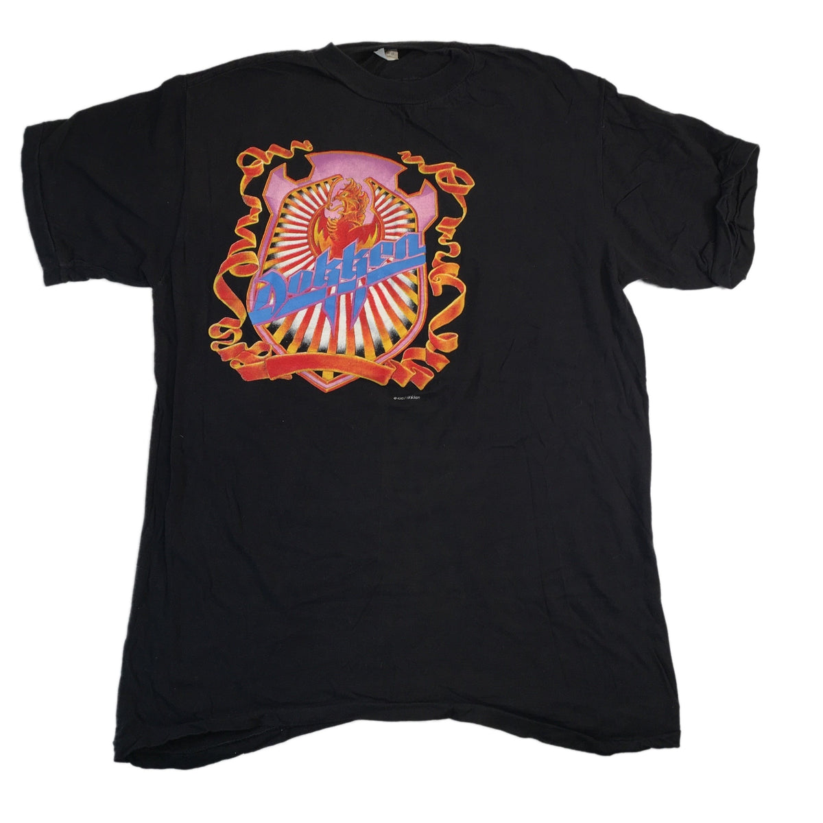 Vintage Dokken &quot;Back For The Attack&quot; T-Shirt - jointcustodydc