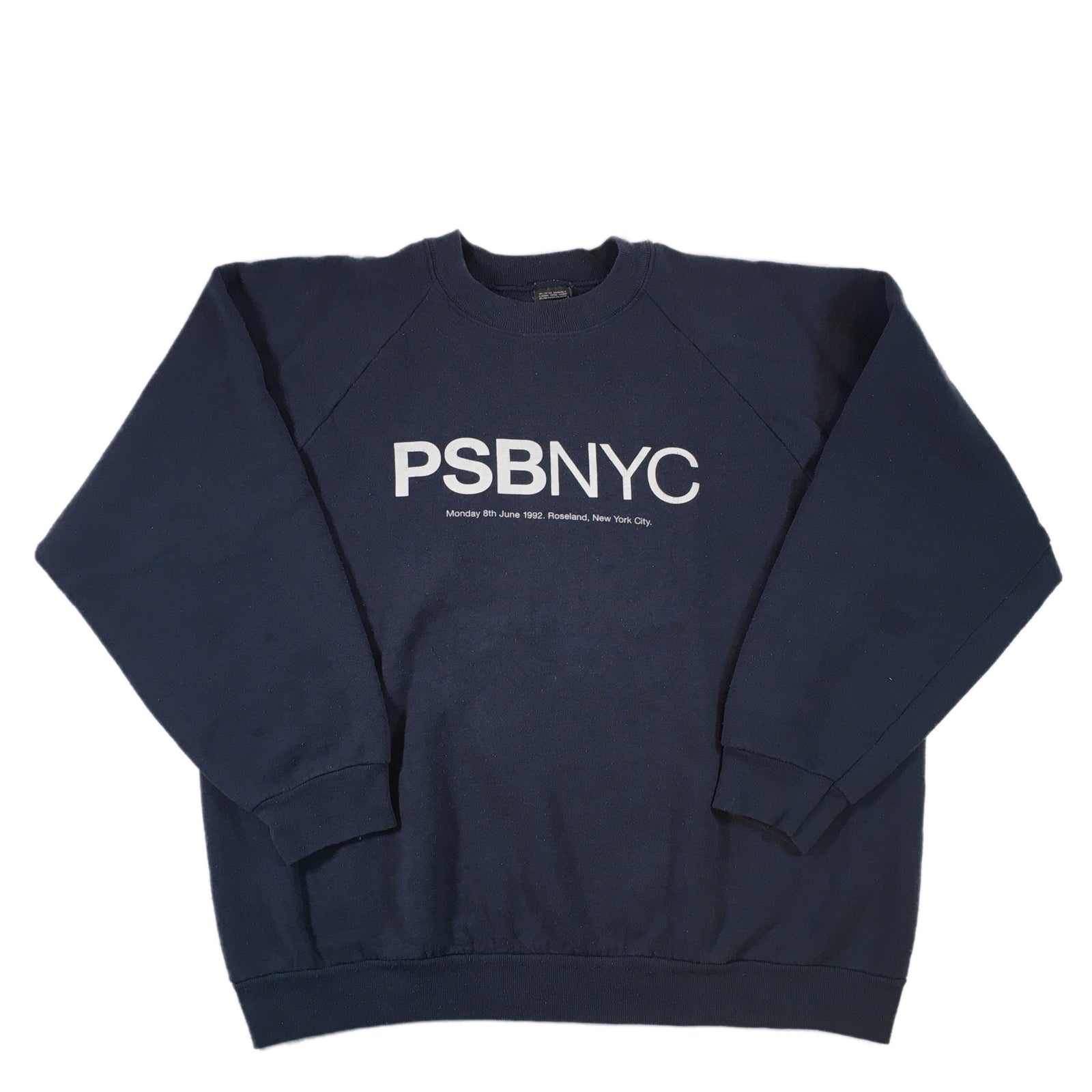 Vintage Pet Shop Boys "NYC" Crewneck - jointcustodydc