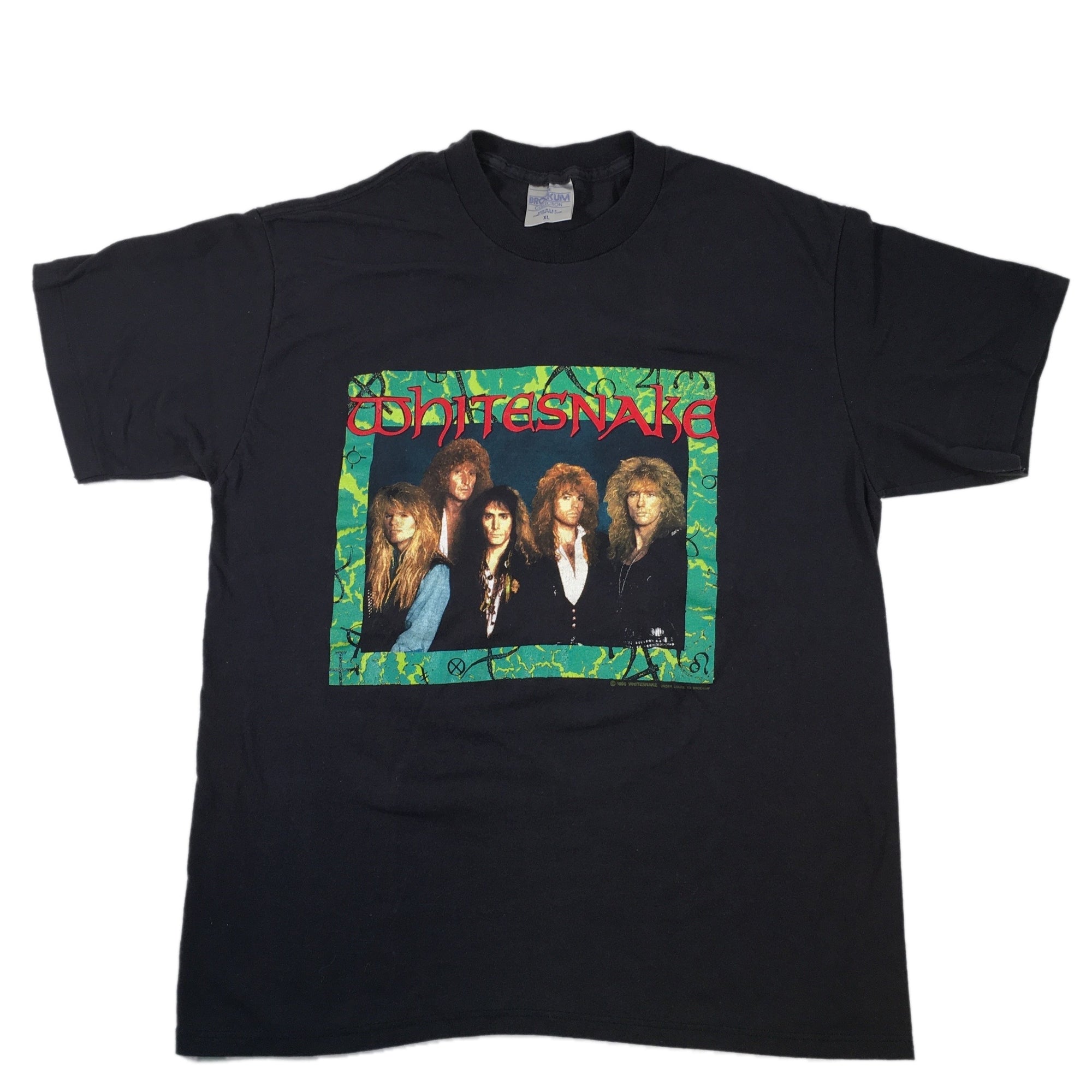 Vintage Whitesnake "Annuit Coeptis" T-Shirt - jointcustodydc