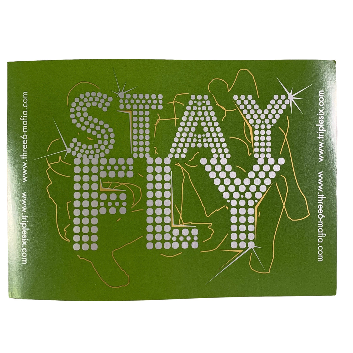 Vintage Three 6 Mafia &quot;Stay Fly&quot; Promo Sticker - jointcustodydc