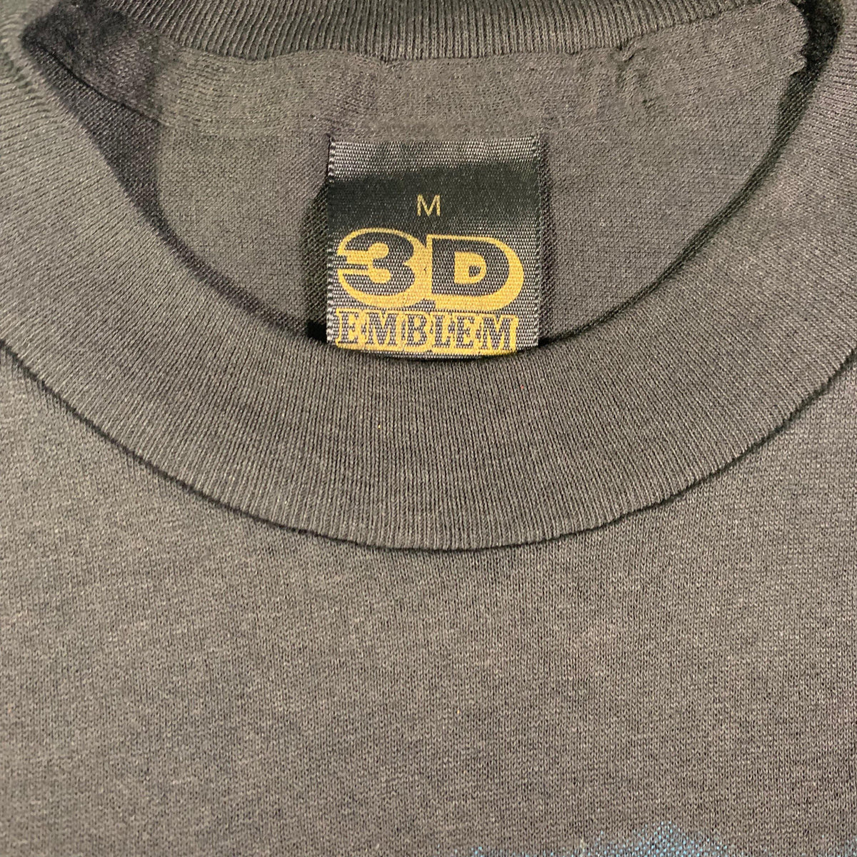 Vintage 3D Emblem &quot;Down To Earth&quot; Bass Fever T-Shirt - jointcustodydc