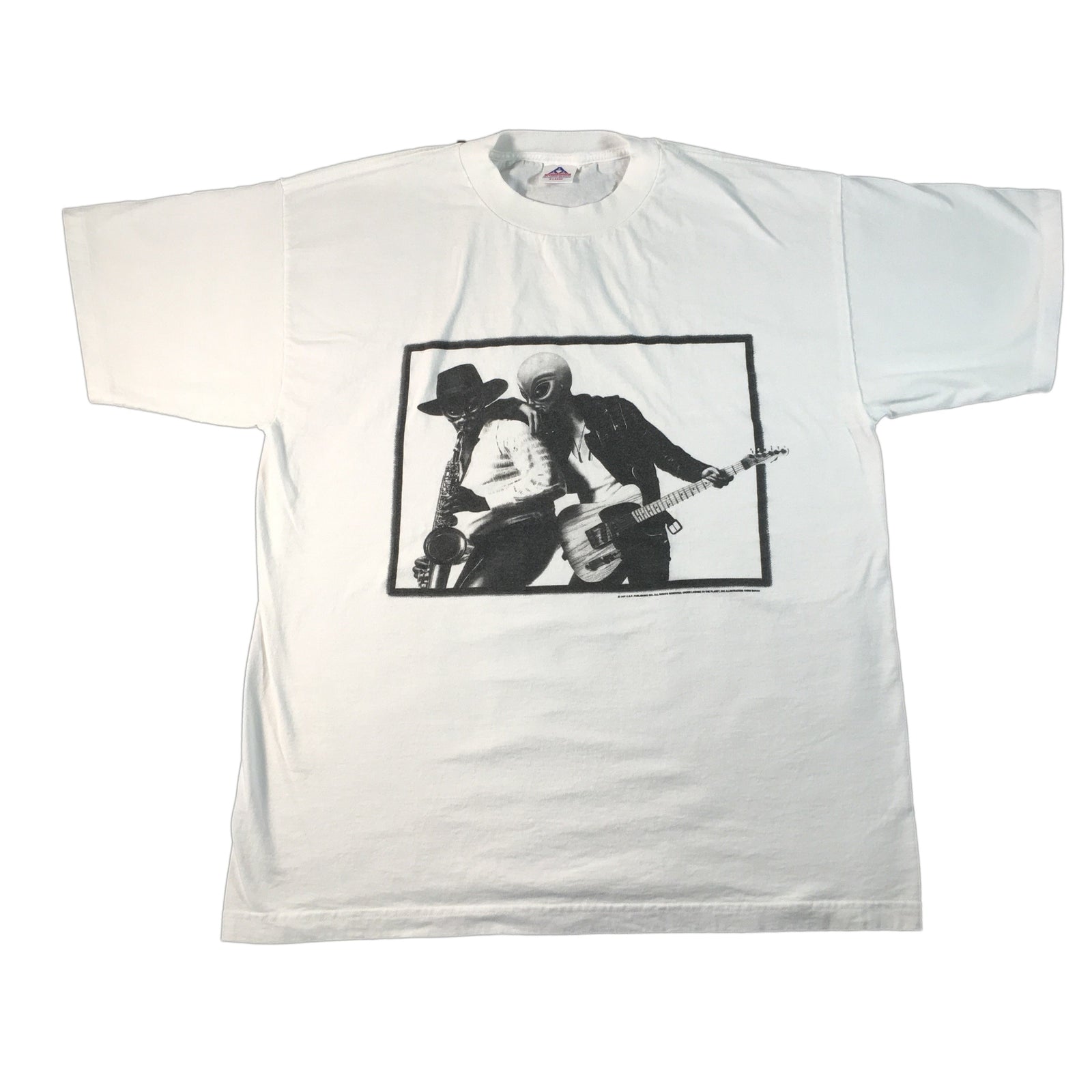 Vintage Bruce Springsteen "Born To Run Alien" T-Shirt - jointcustodydc