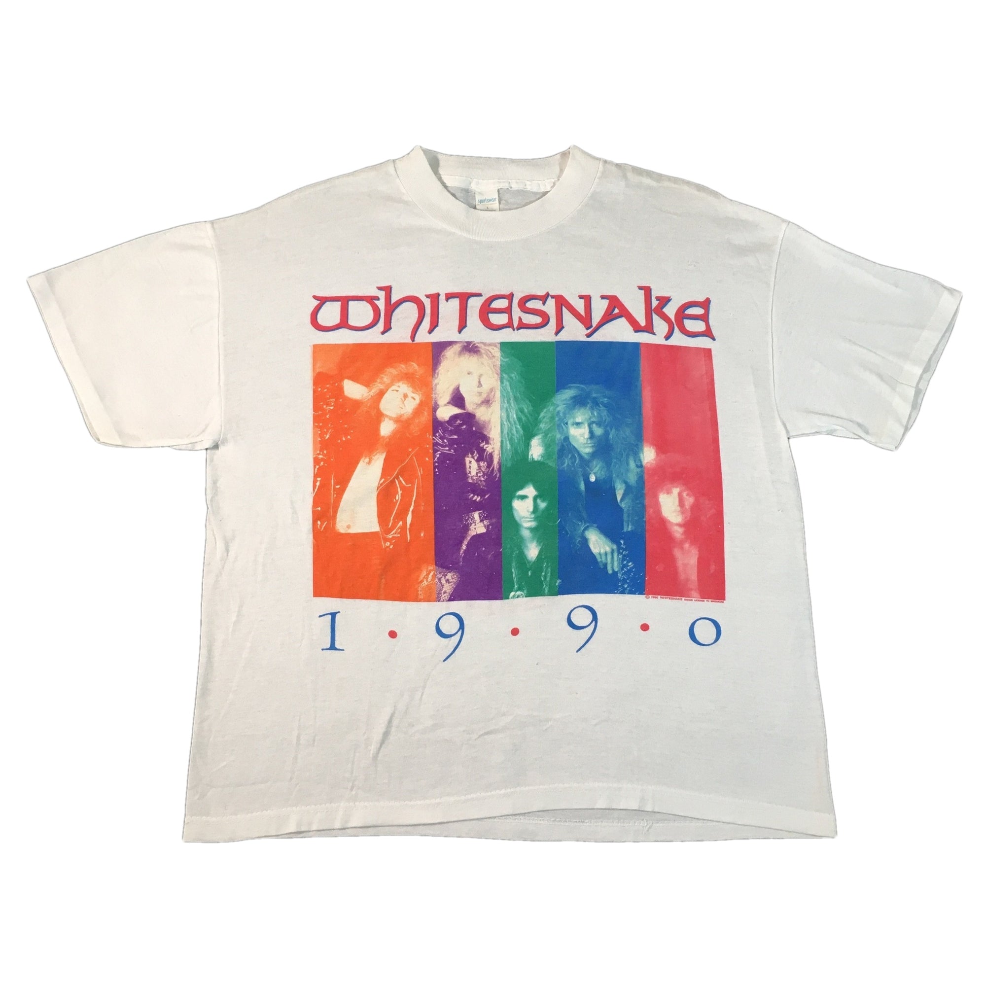 Vintage Whitesnake "1990" T-Shirt - jointcustodydc