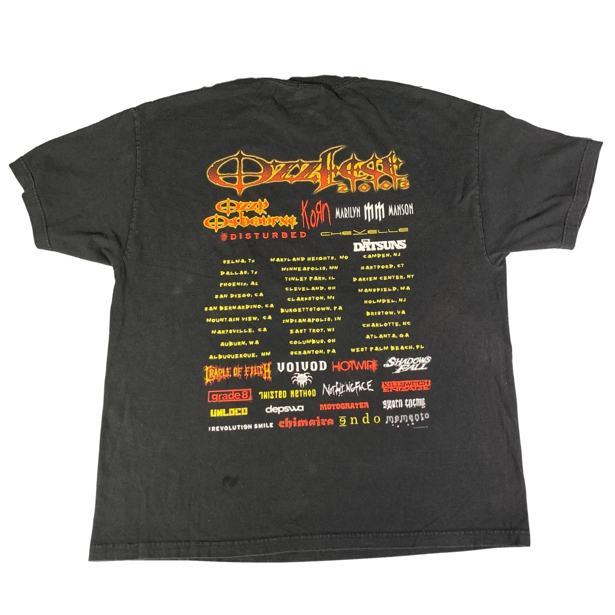 Vintage Ozzfest &quot;2003&quot; T-Shirt - jointcustodydc