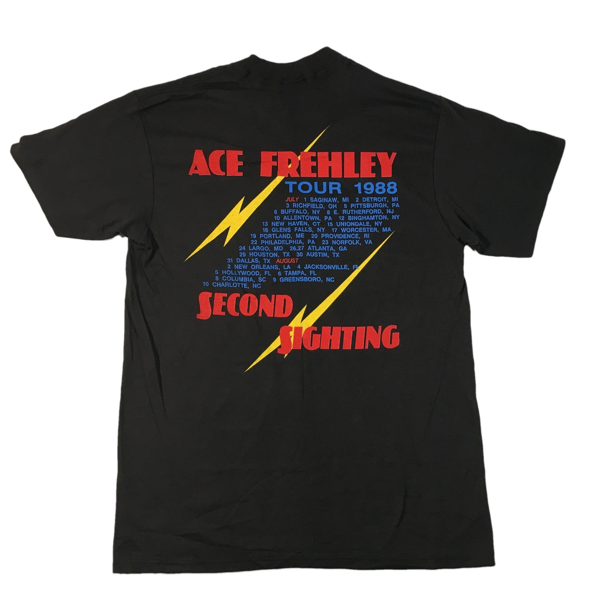Vintage Frehley&#39;s Comet &quot;Second Sighting&quot; T-Shirt - jointcustodydc