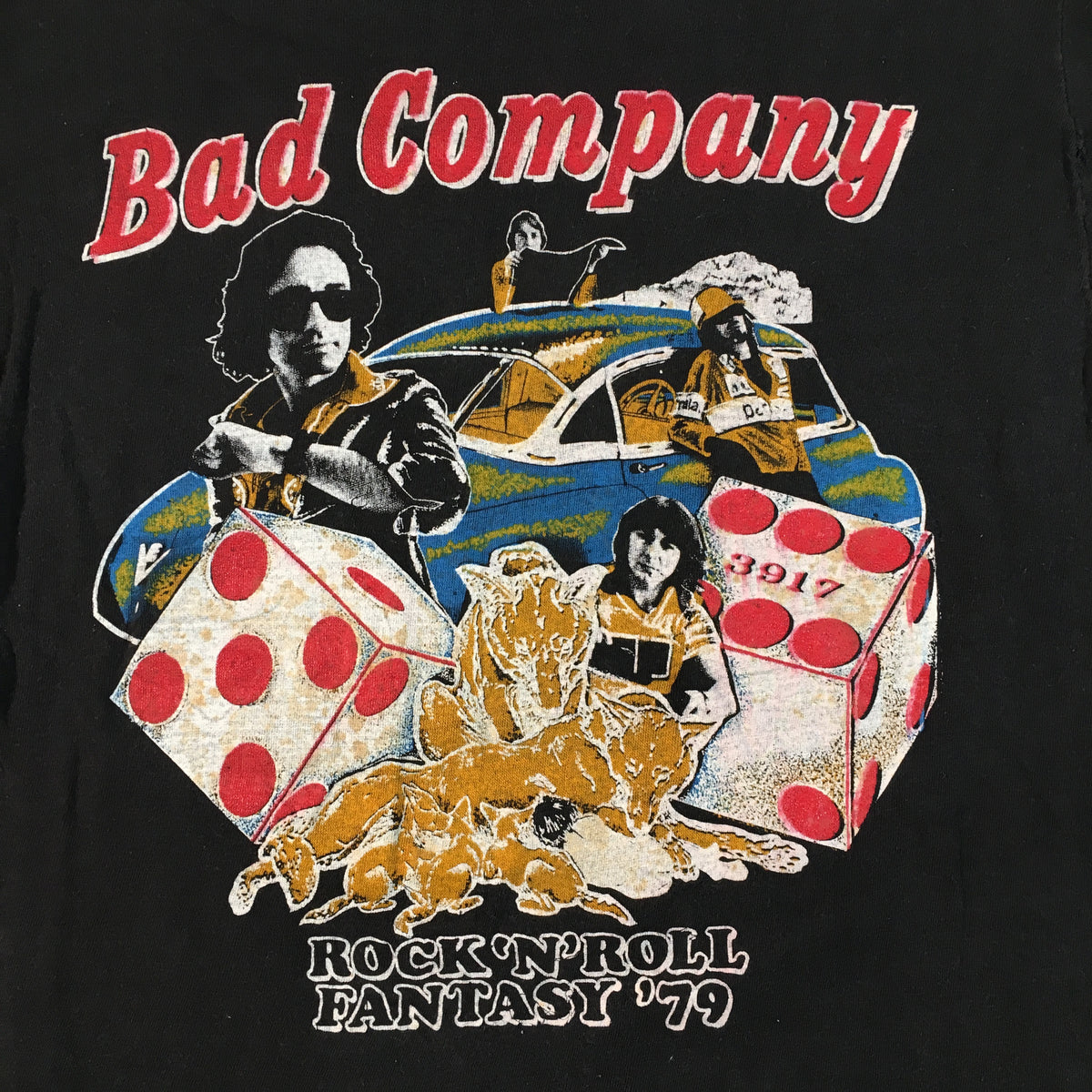 Vintage Bad Company &quot;Rock N Roll Fantasy&quot; T-Shirt - jointcustodydc