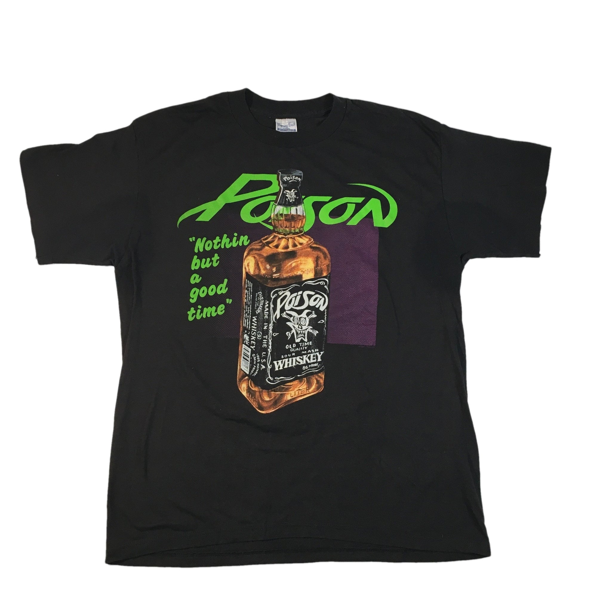 Vintage Poison "Nothin But A Good Time" T-Shirt - jointcustodydc