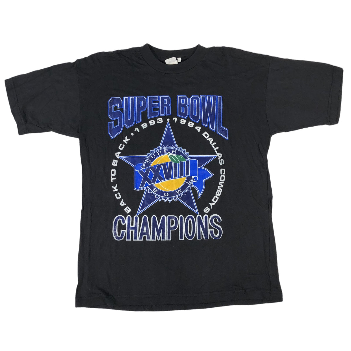 Vintage Dallas Cowboys &quot;Superbowl XXVIII Champions&quot; T-Shirt - jointcustodydc