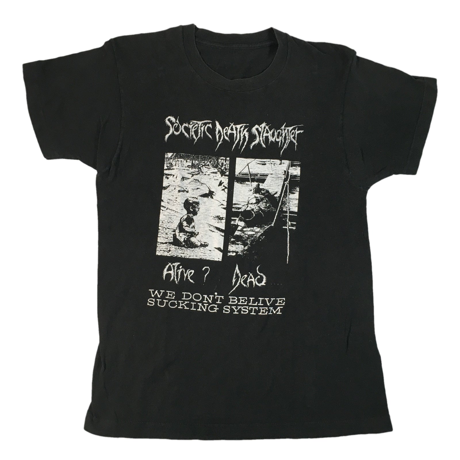 Vintage SDS "Alive?" T-Shirt - jointcustodydc