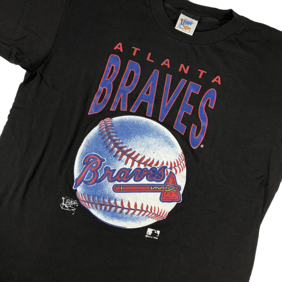 Vintage Atlanta Braves &quot;Big Baseball&quot; T-Shirt - jointcustodydc