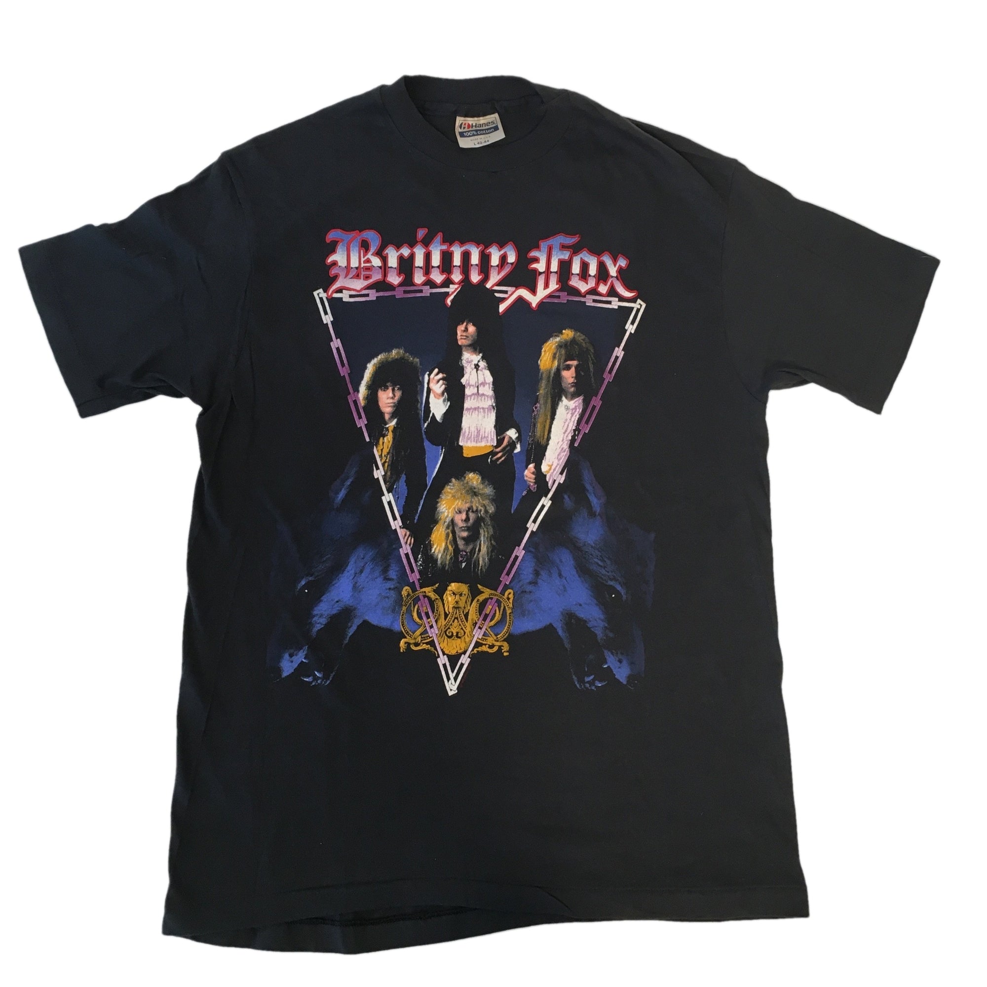 Vintage Britny Fox "Rock Revolution" T-Shirt - jointcustodydc