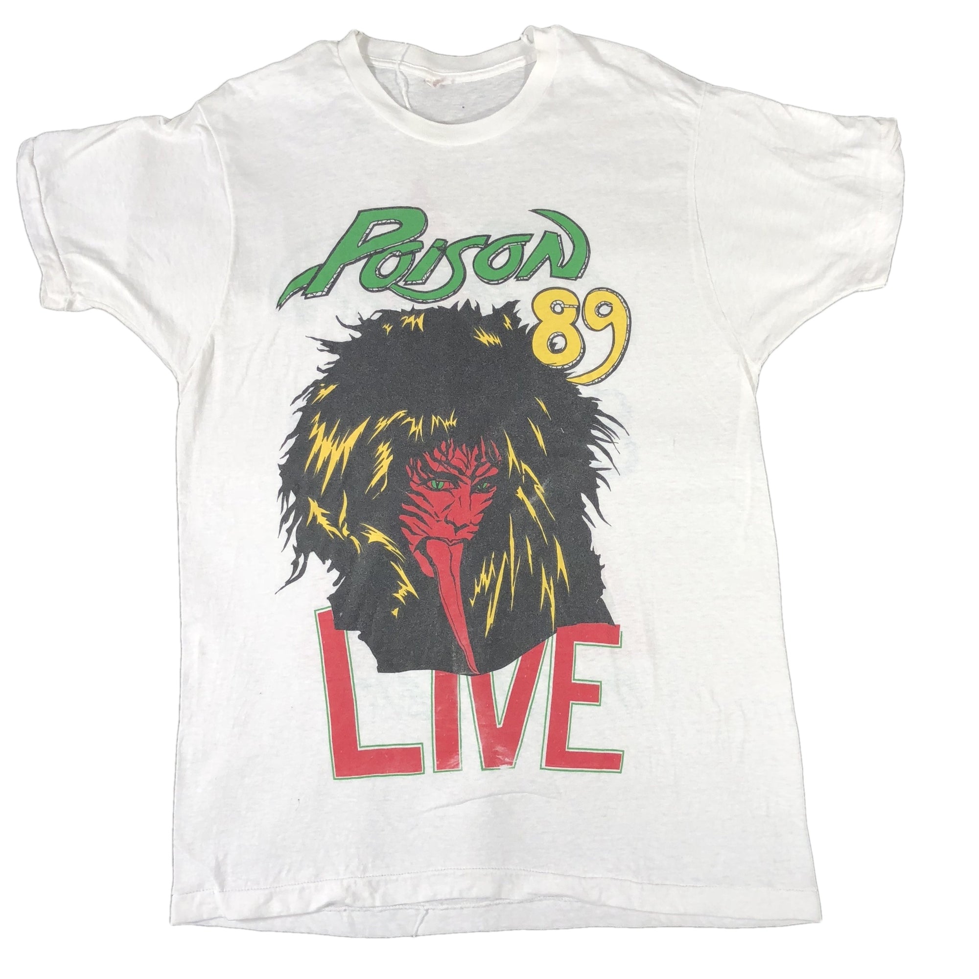 Vintage Poison "Live '89" T-Shirt - jointcustodydc