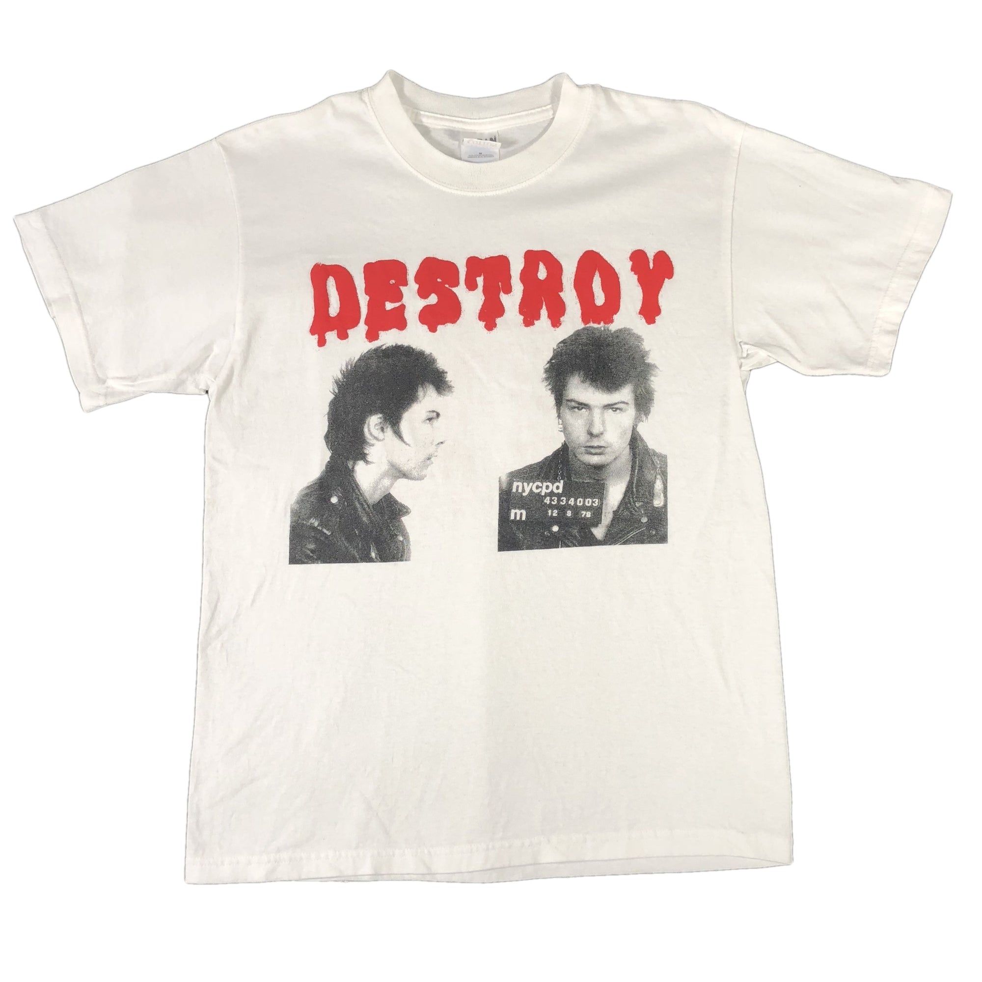 Vintage Sid Vicious "Destroy" T-Shirt - jointcustodydc