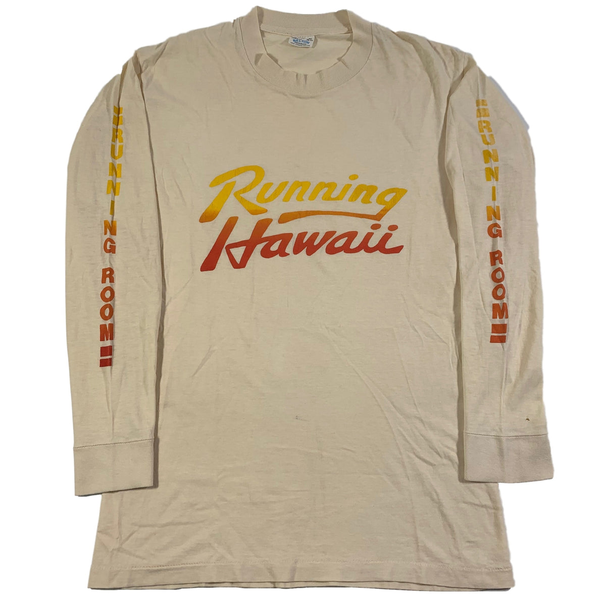 Vintage Running Room &quot; Running Hawaii&quot; Long Sleeve Shirt - jointcustodydc