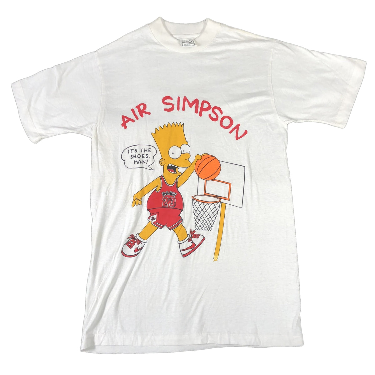 Vintage Bootleg Simpsons &quot;Air Simpson&quot; T-Shirt - jointcustodydc