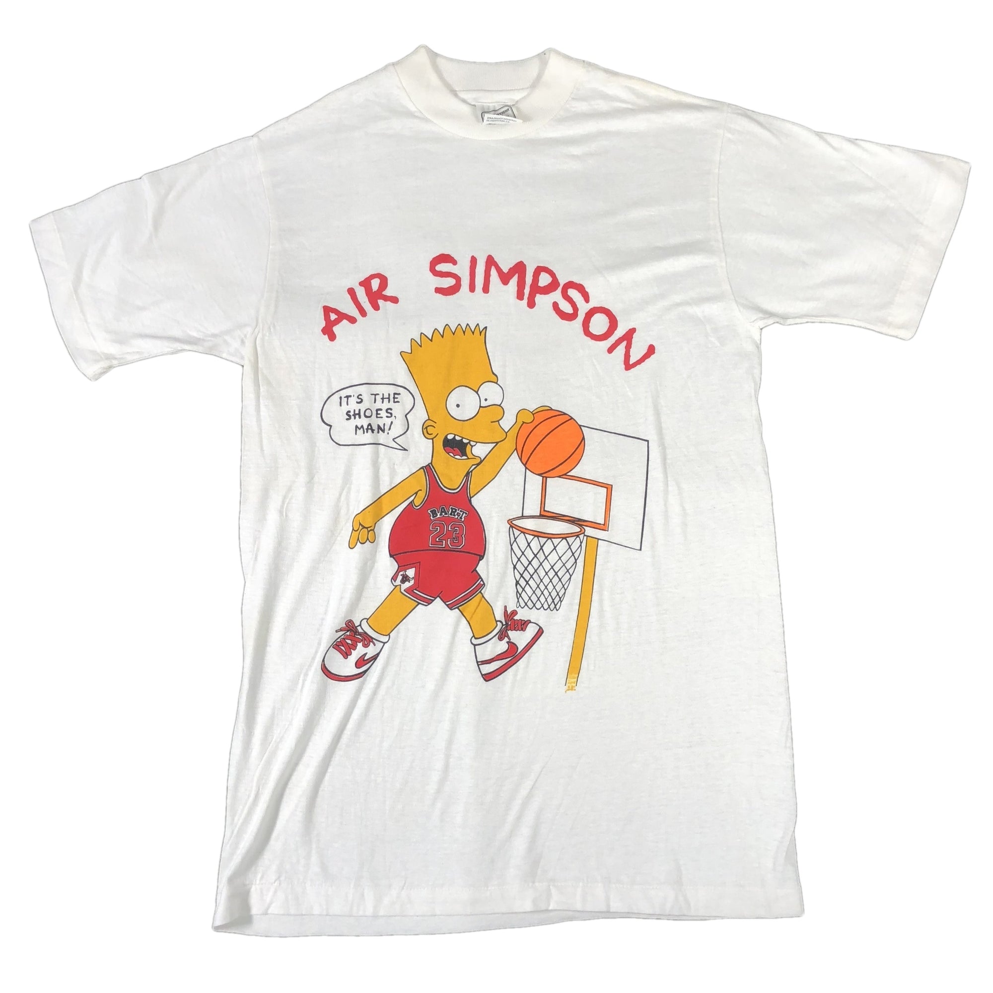 Vintage Bootleg Simpsons "Air Simpson" T-Shirt - jointcustodydc