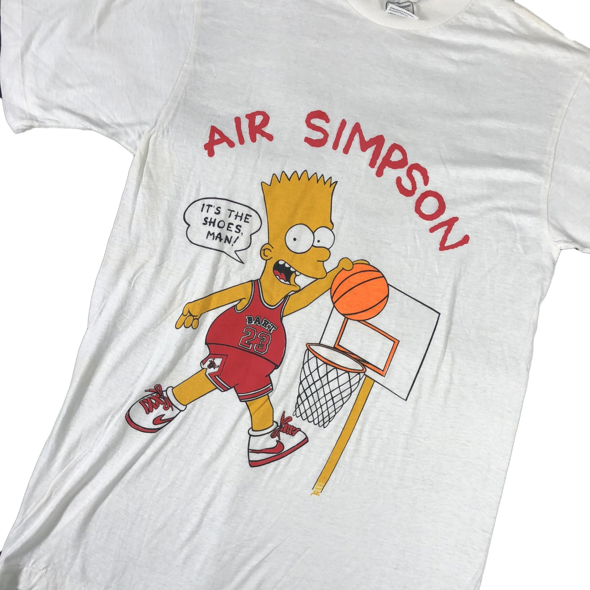 Vintage Bootleg Simpsons &quot;Air Simpson&quot; T-Shirt - jointcustodydc