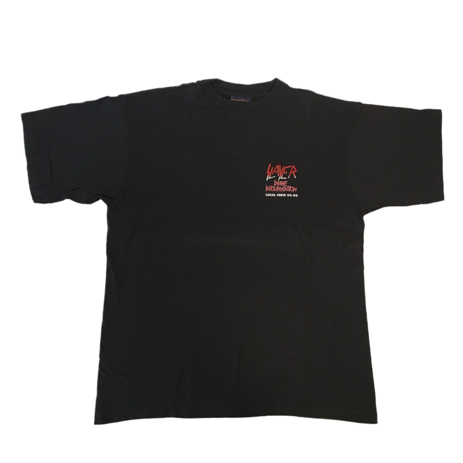 Vintage Slayer "Local Crew" T-Shirt - jointcustodydc
