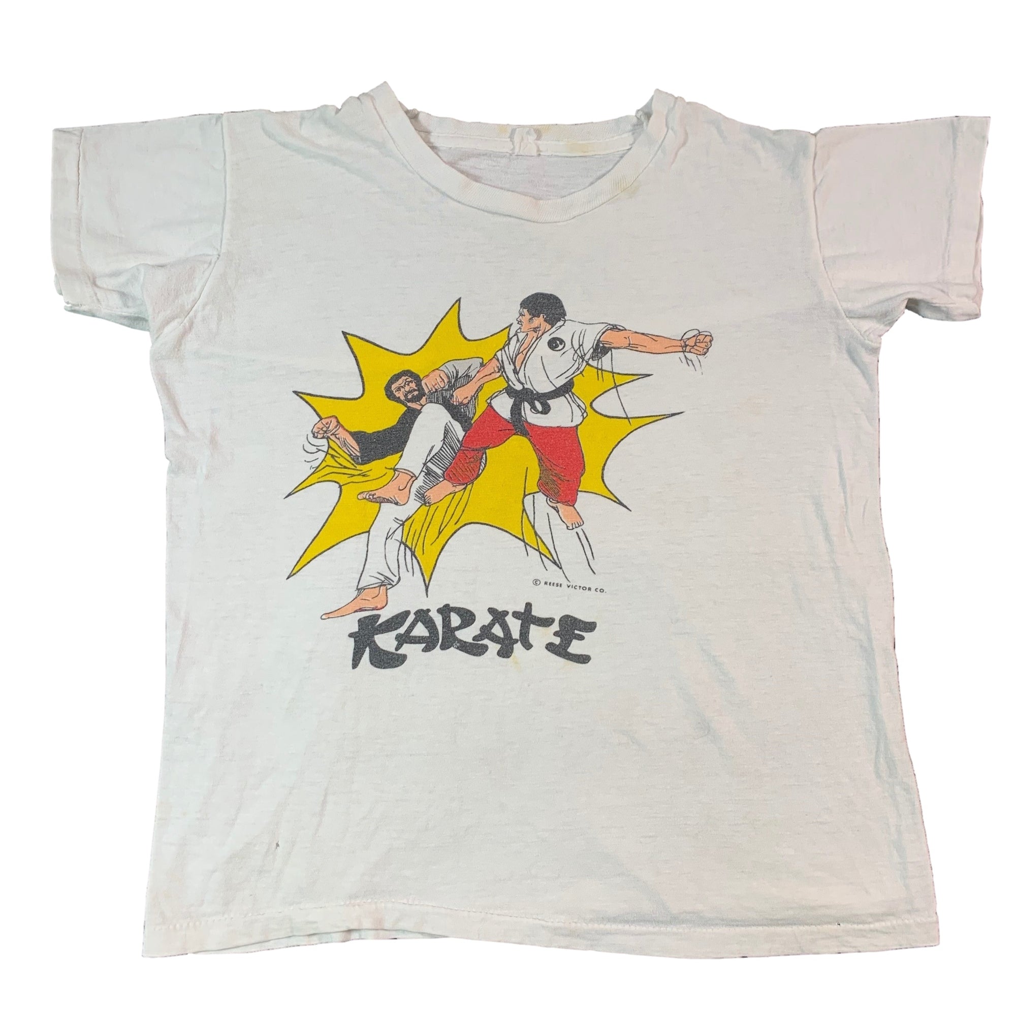 Vintage Reese Victor Co. "Karate" Kid's T-Shirt - jointcustodydc