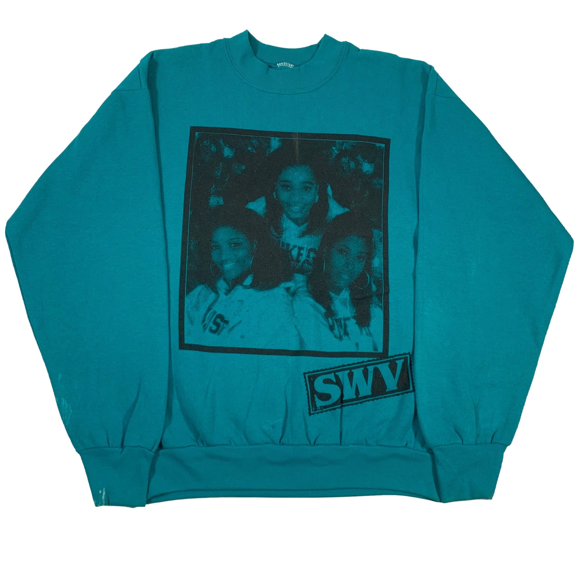 Vintage SWV Nine Inch Nails "Test Print" Crewneck Sweatshirt - jointcustodydc