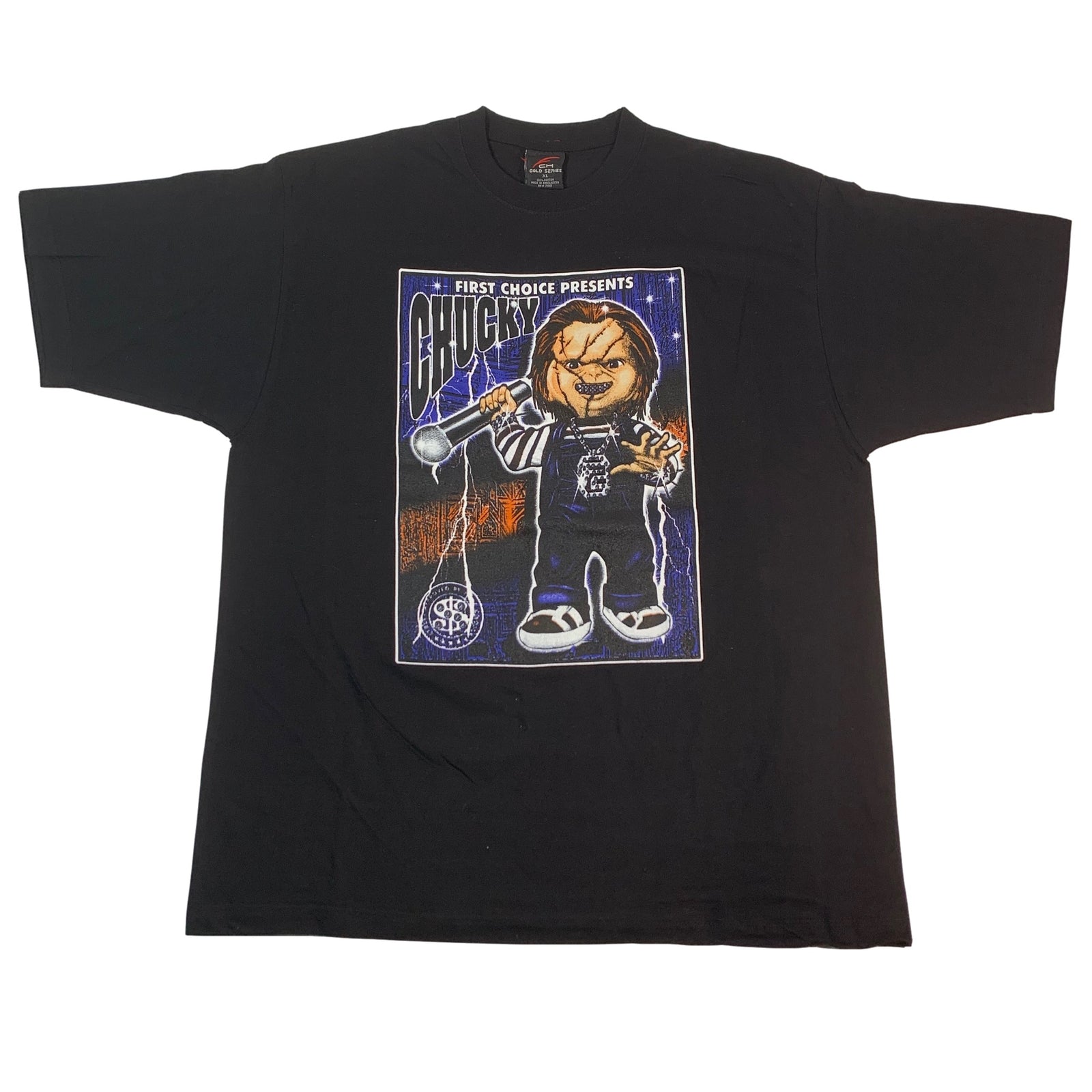 Vintage Blinged Out Chucky "Child's Play" T-Shirt - jointcustodydc