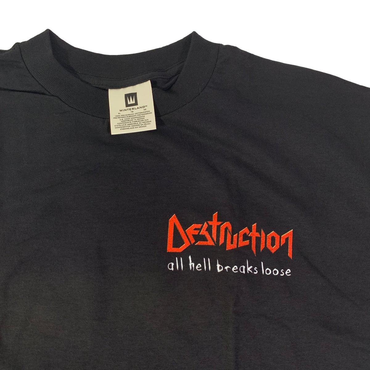 Vintage Destruction &quot;All Hell Breaks Loose&quot; T-Shirt - jointcustodydc