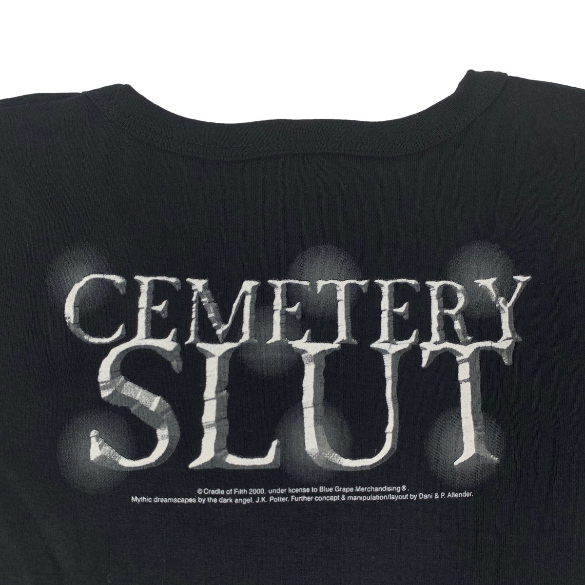 Vintage Cradle Of Filth &quot;Cemetery Slut&quot; Women&#39;s T-Shirt - jointcustodydc