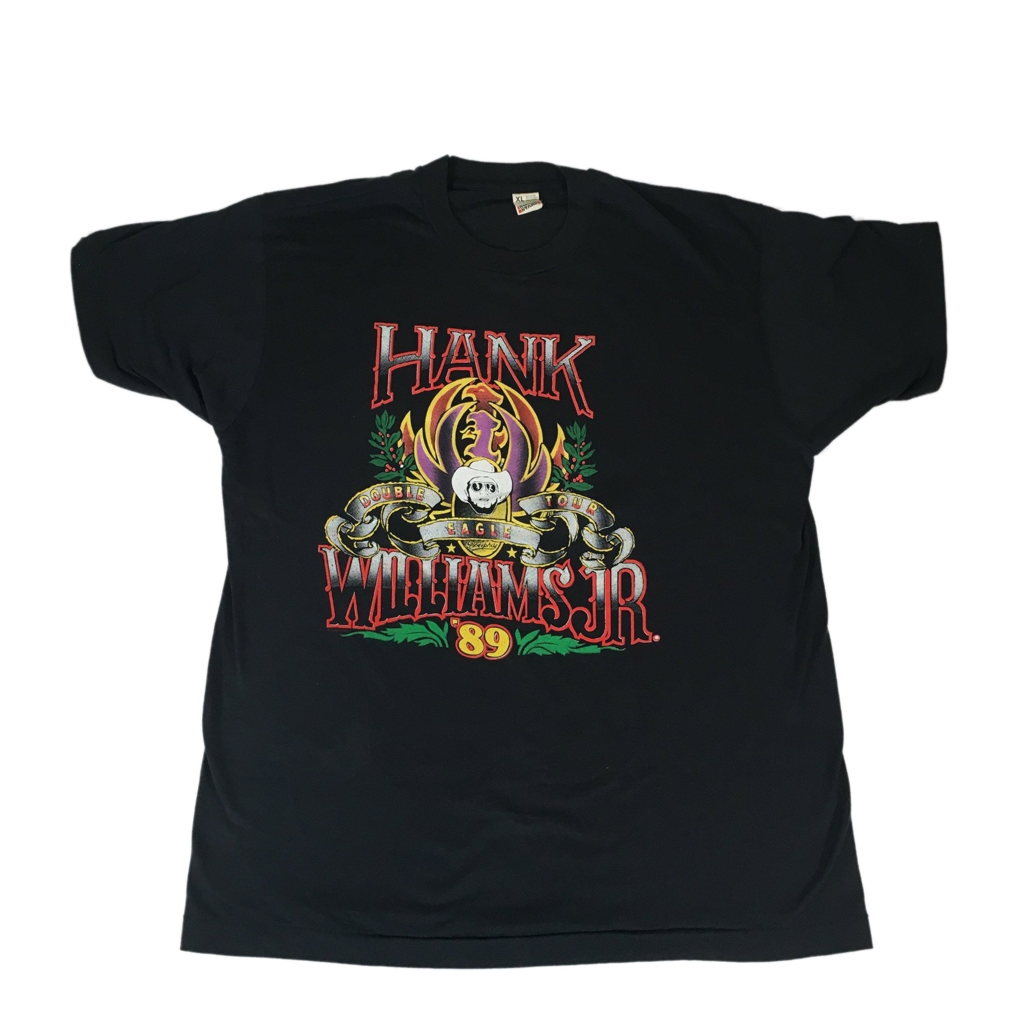 Vintage Hank WIlliams JR "Fan Club" T-Shirt - jointcustodydc