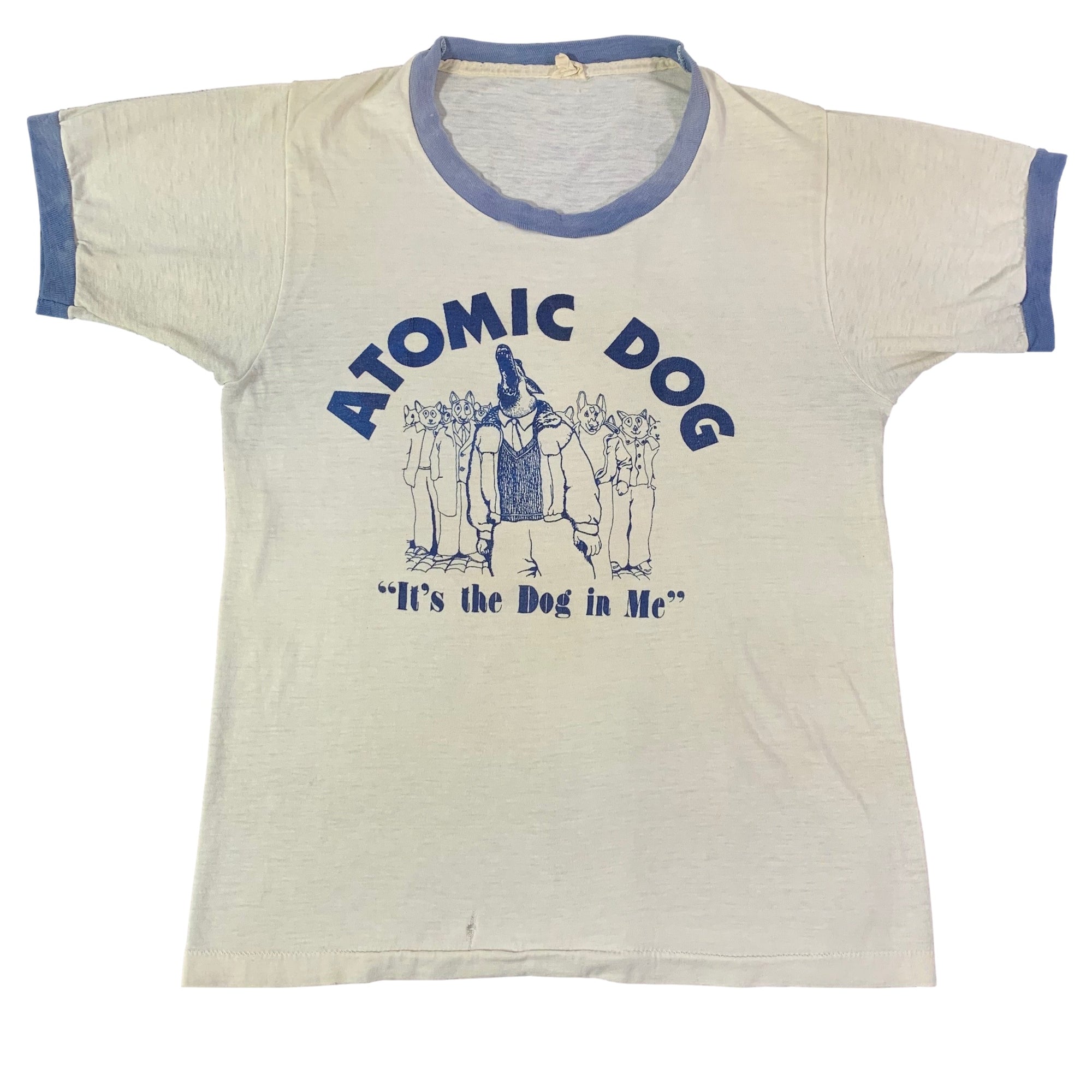 Vintage George Clinton Parliament Funkadelic "Atomic Dog" Ringer Shirt - jointcustodydc