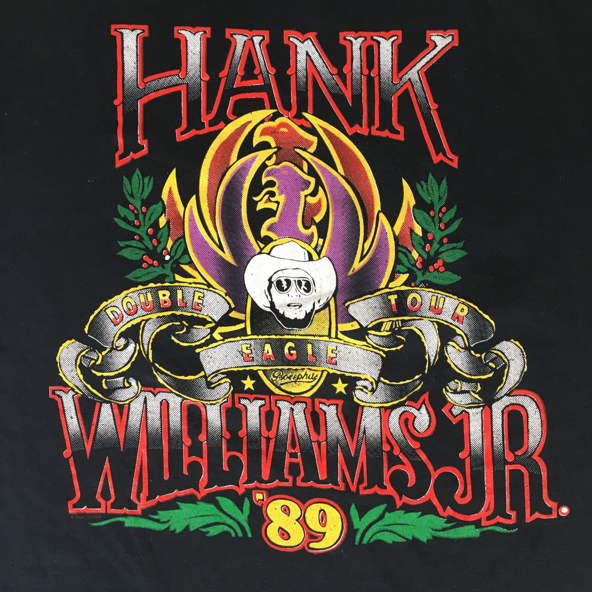 Vintage Hank WIlliams JR &quot;Fan Club&quot; T-Shirt - jointcustodydc