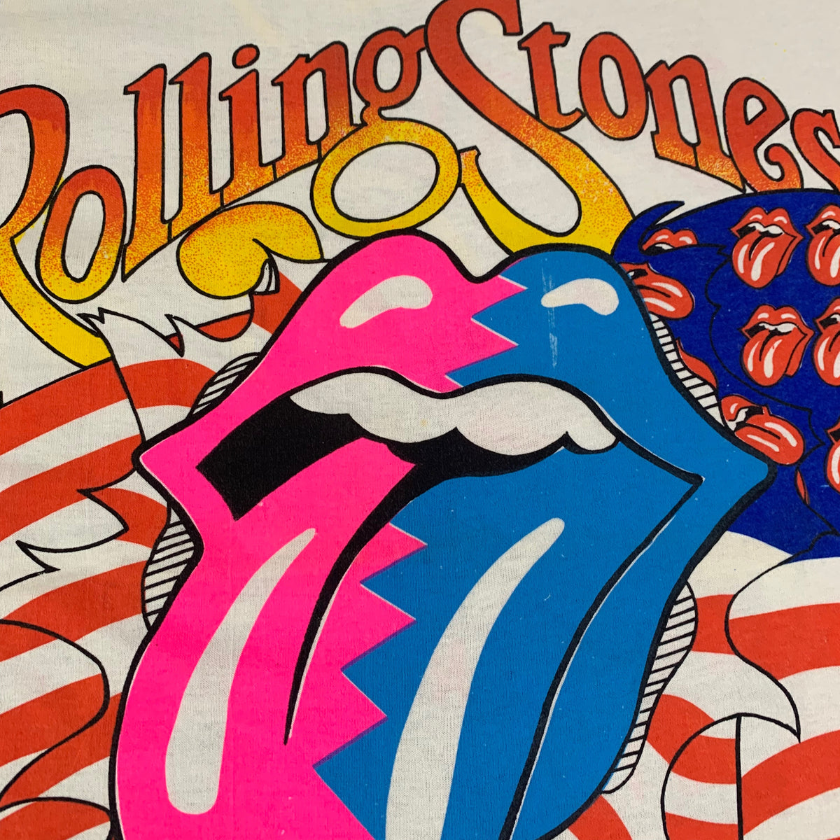 Vintage Rolling Stones &quot;Living Colour&quot; T-Shirt - jointcustodydc