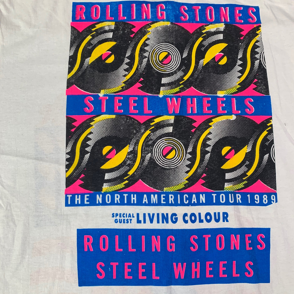 Vintage Rolling Stones &quot;Living Colour&quot; T-Shirt - jointcustodydc