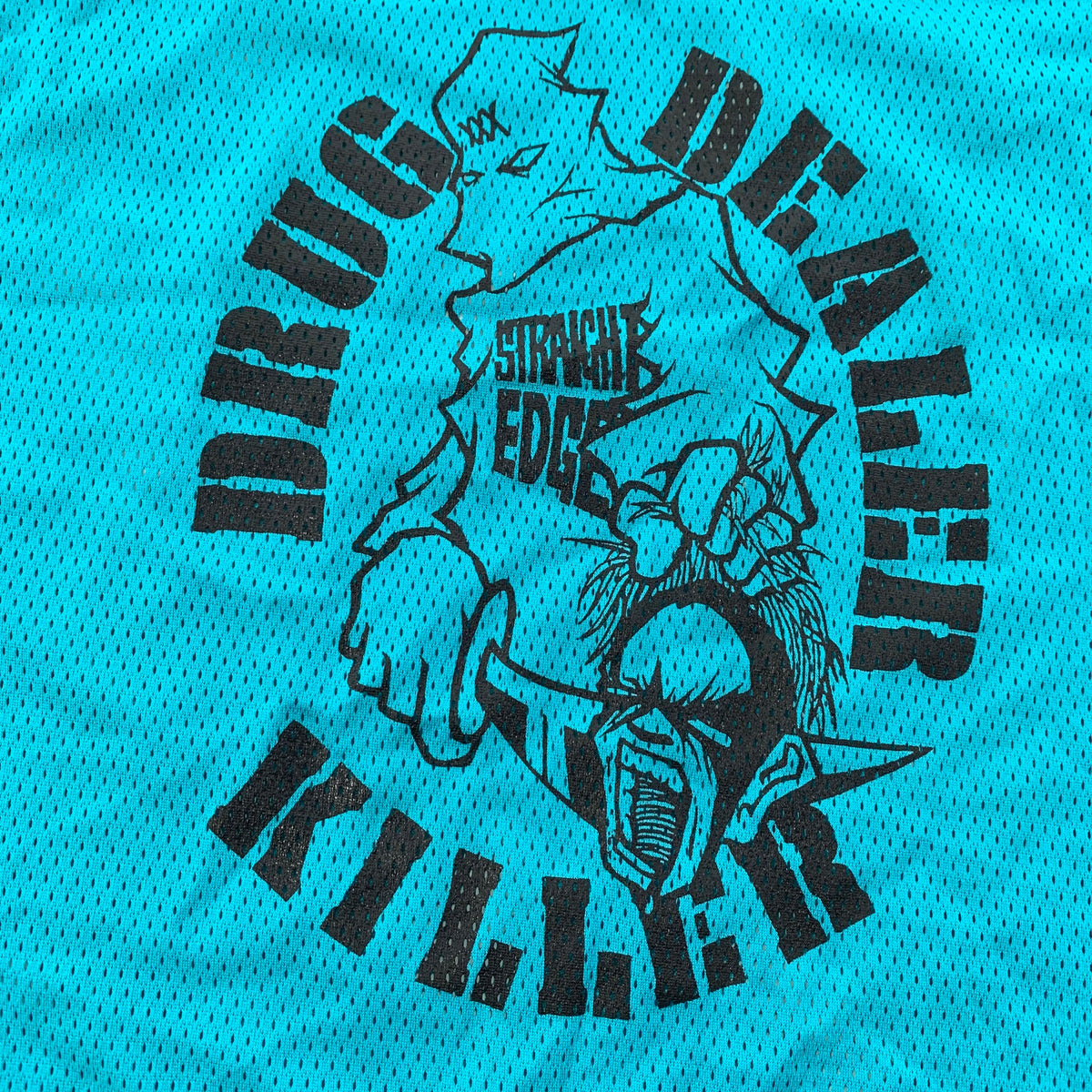 Vintage Straight Edge &quot;Drug Dealer Killer&quot; Hockey Jersey - jointcustodydc