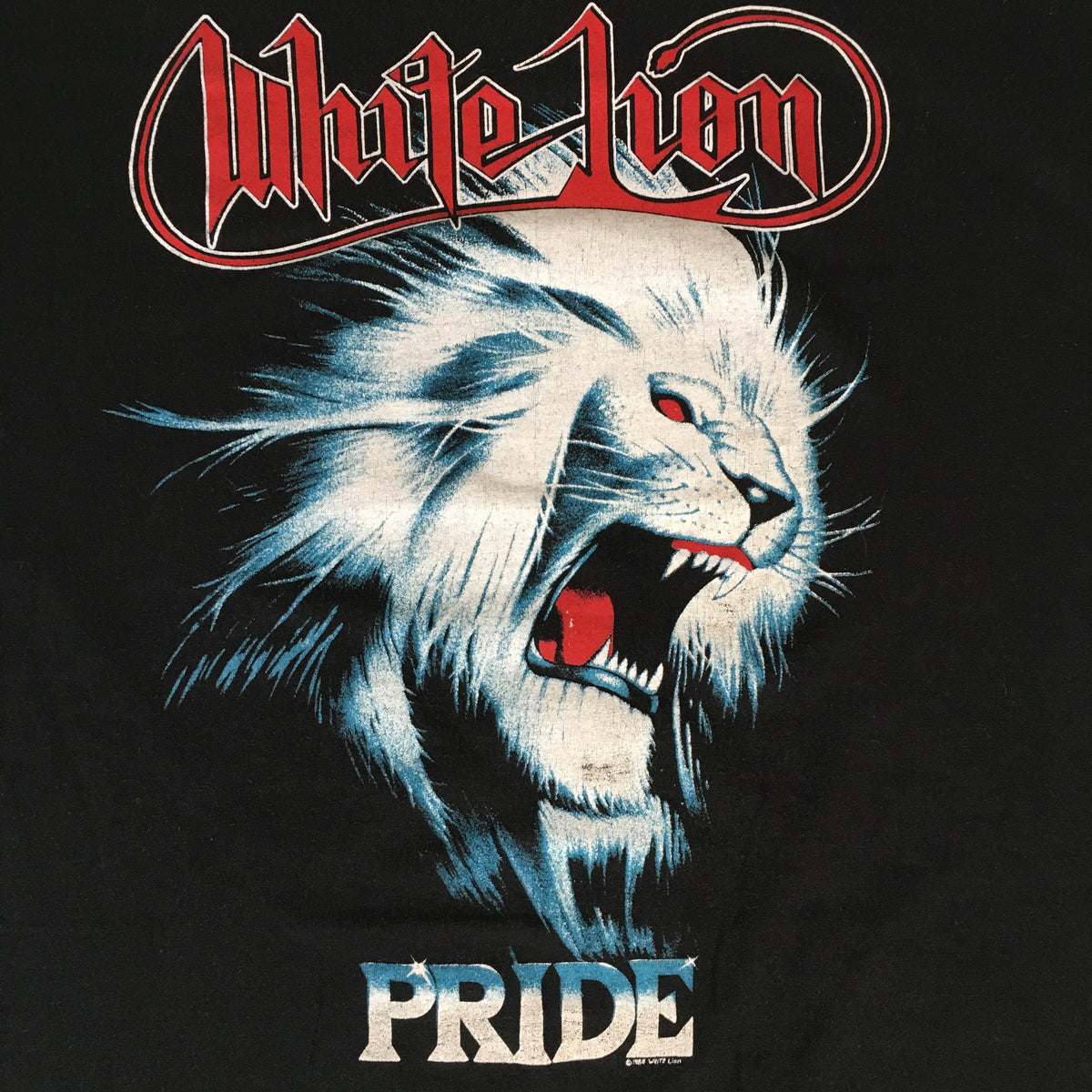 Vintage White Lion &quot;Rock N Roar&quot; T-Shirt - jointcustodydc