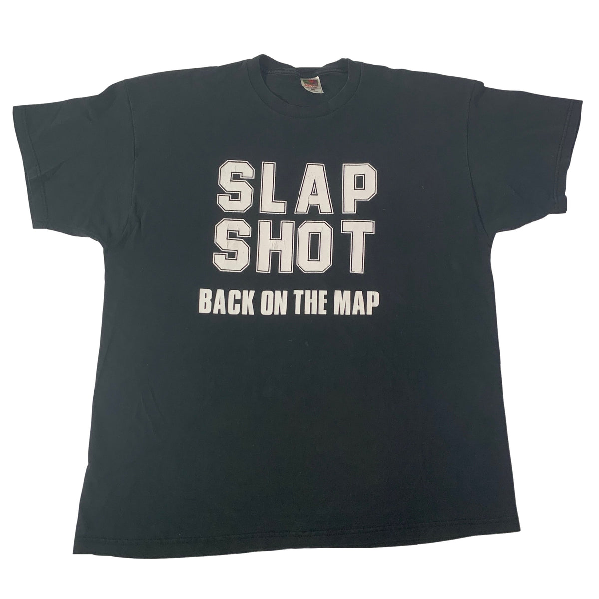Vintage Slapshot &quot;Back On The Map&quot; T-Shirt - jointcustodydc