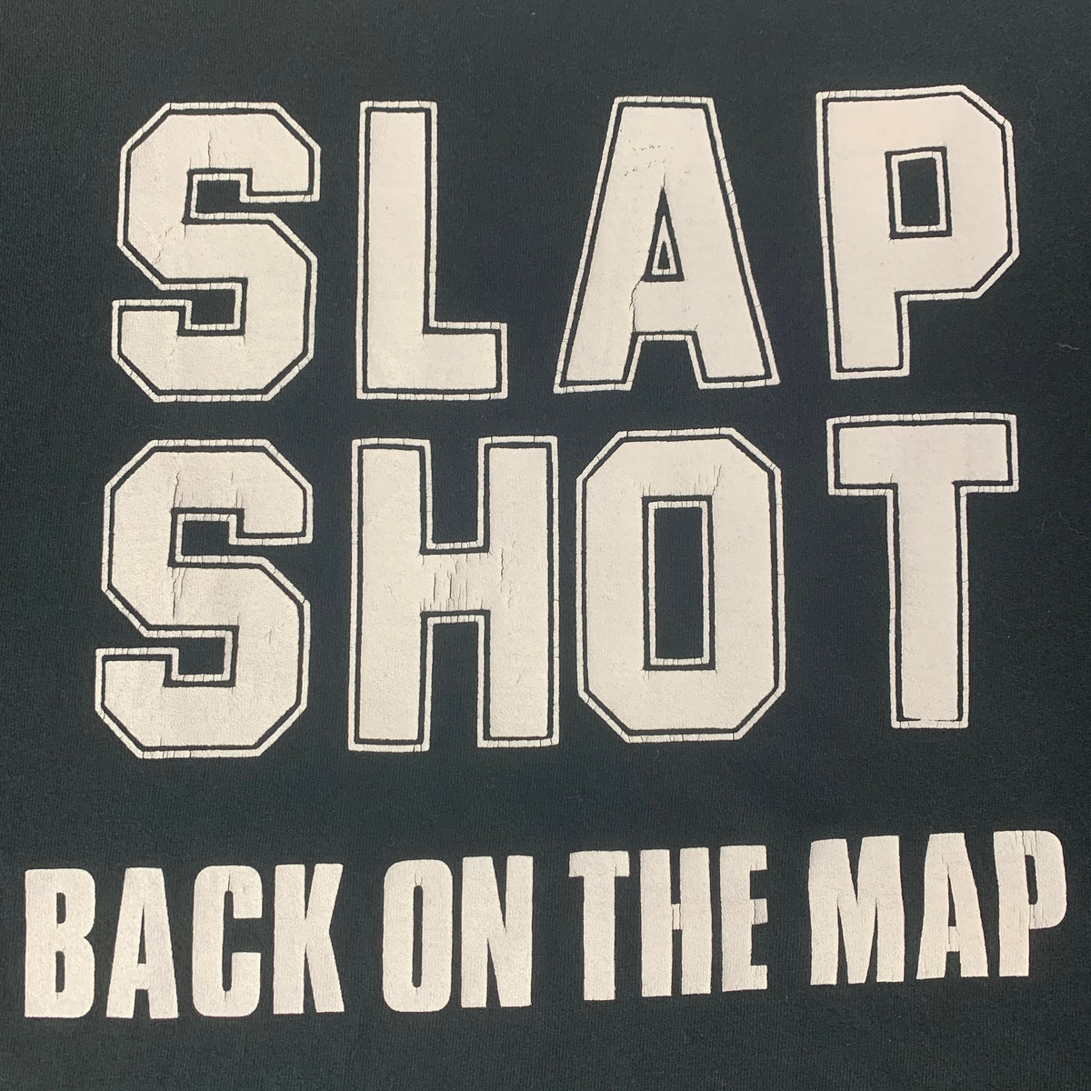 Vintage Slapshot &quot;Back On The Map&quot; T-Shirt - jointcustodydc