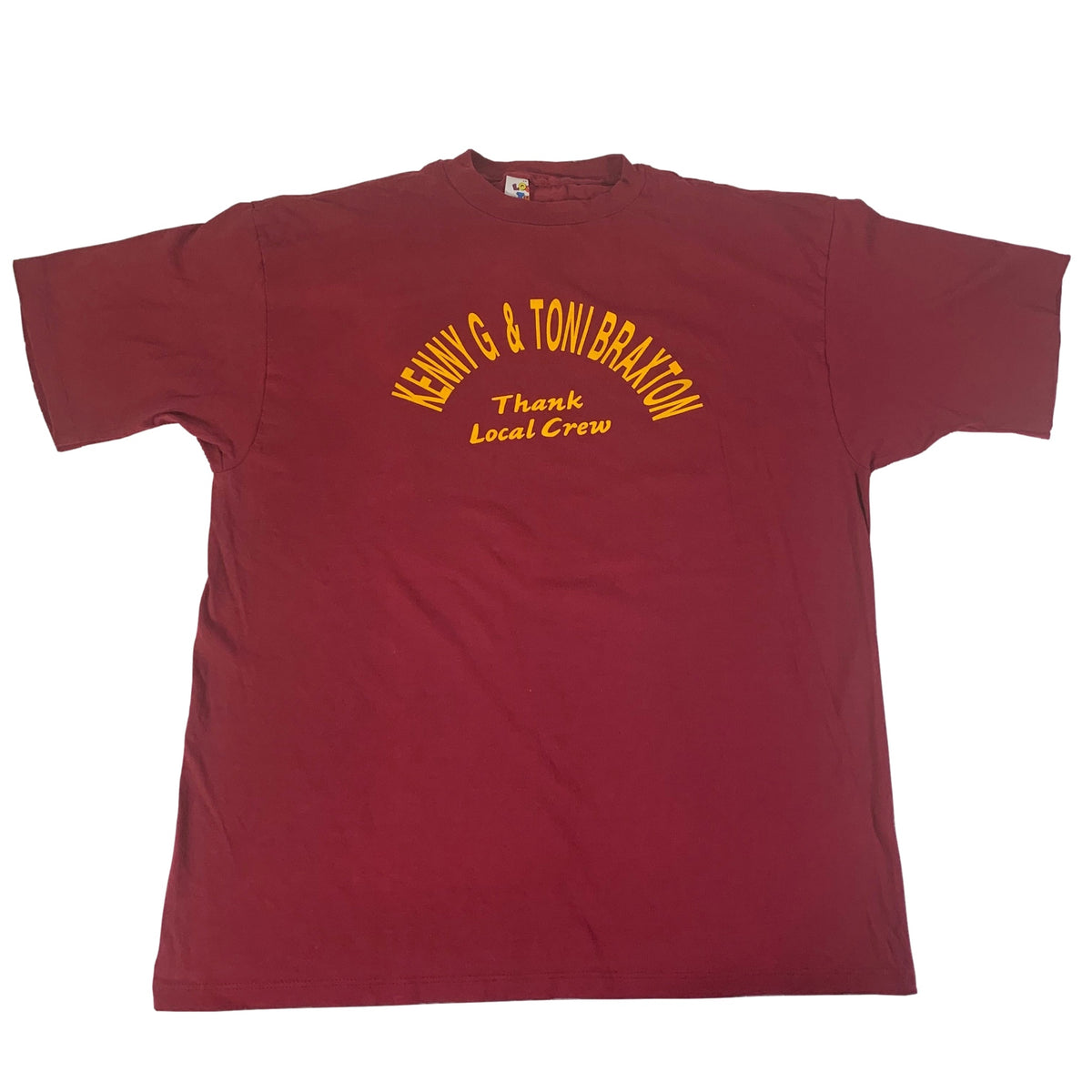 Vintage Kenny G Toni Braxton &quot;Local Crew&quot; T-Shirt - jointcustodydc