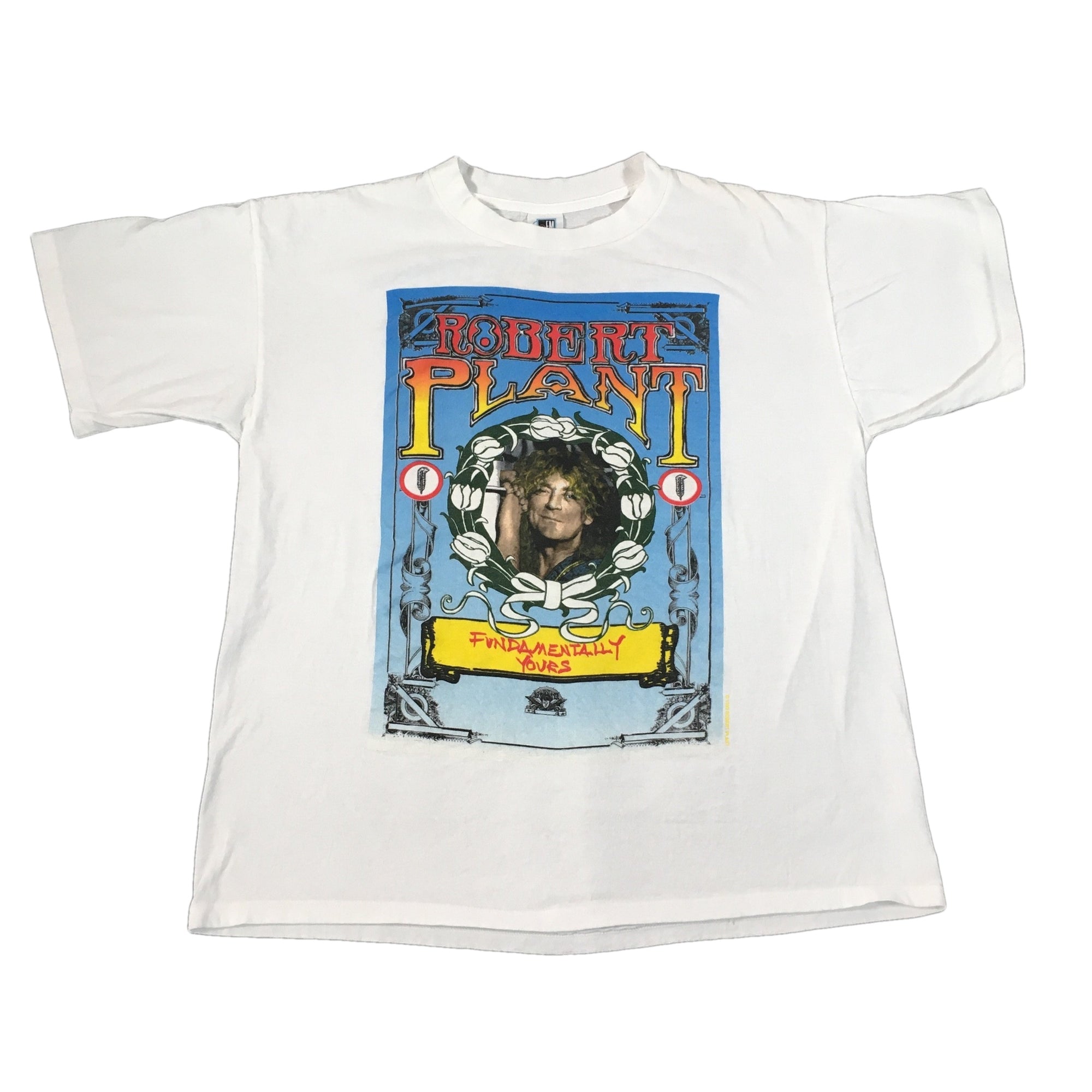 Vintage Robert Plant "Fundamentally Yours" T-Shirt - jointcustodydc