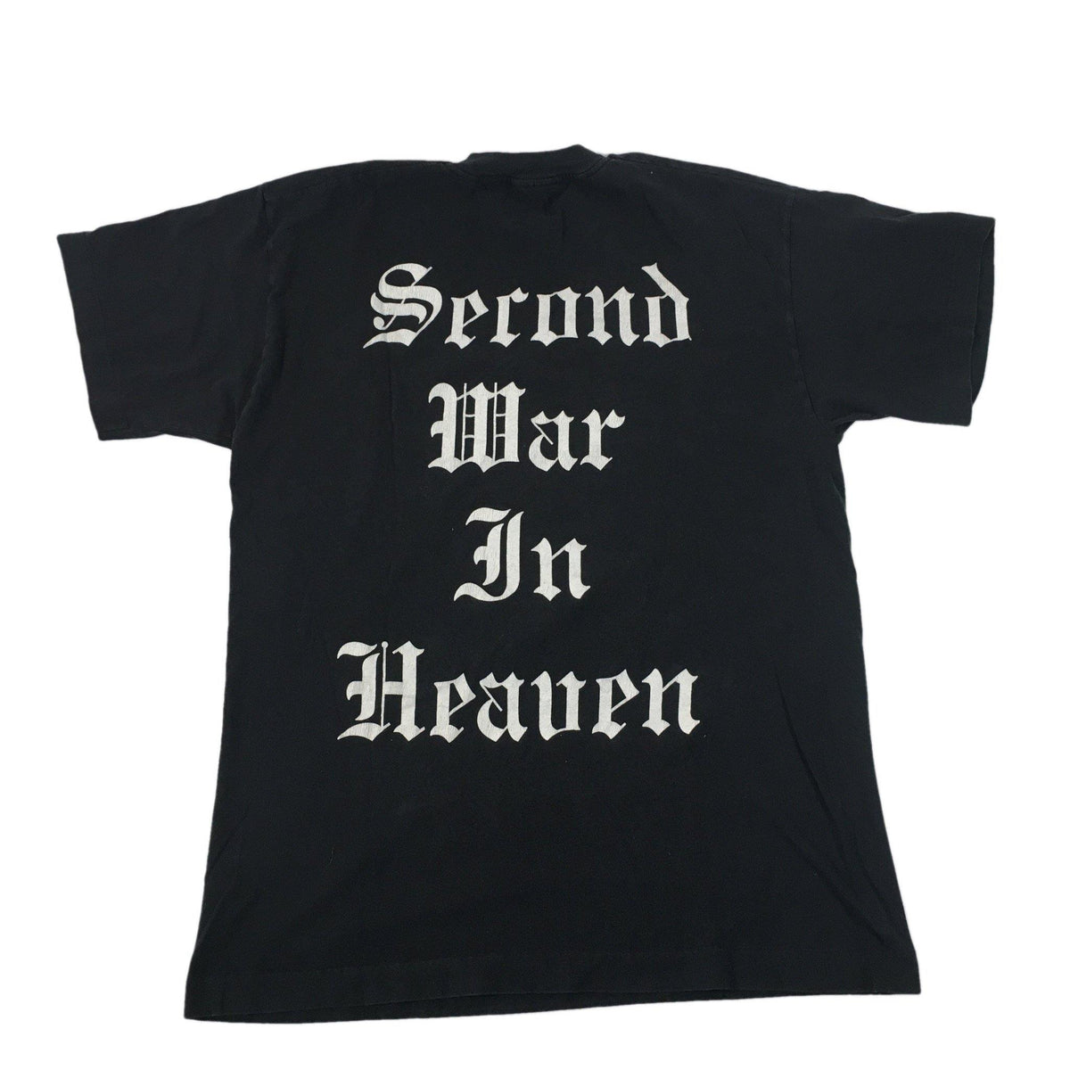 Vintage original Seven Witches Second War In Heaven T Shirt back