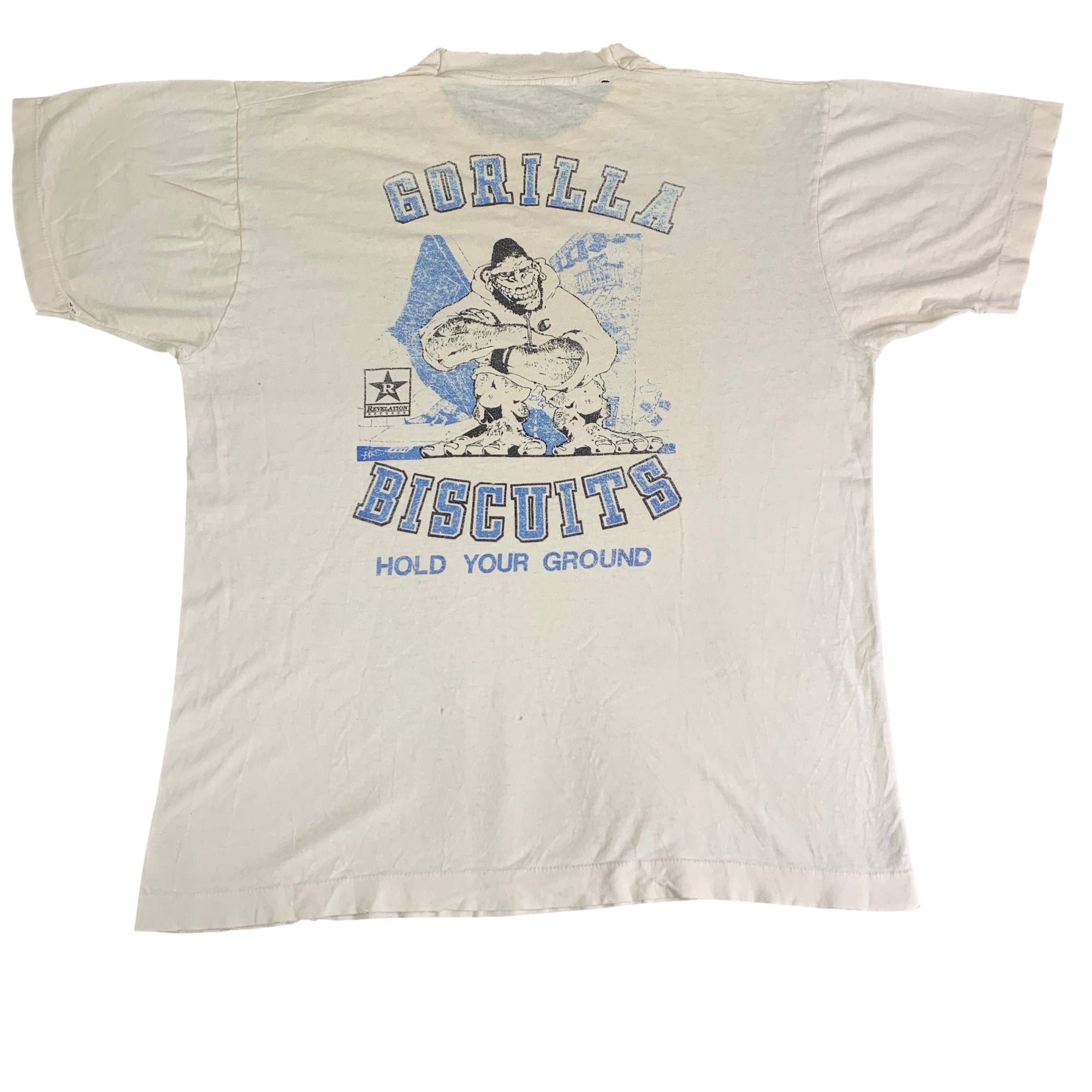Vintage Gorilla Biscuits "Hold Your Ground" T-Shirt - jointcustodydc
