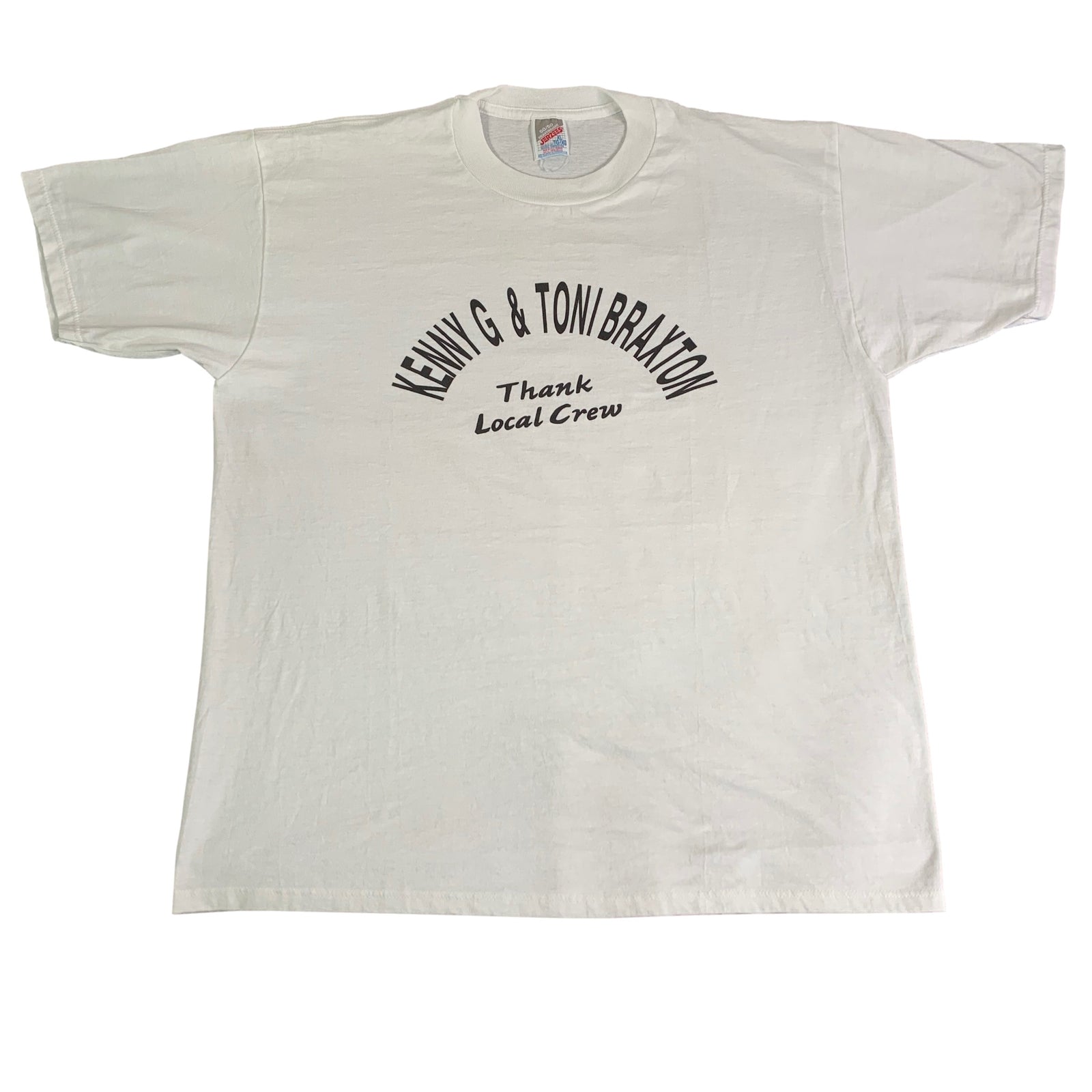 Vintage Kenny G Toni Braxton "Local Crew" T-Shirt - jointcustodydc