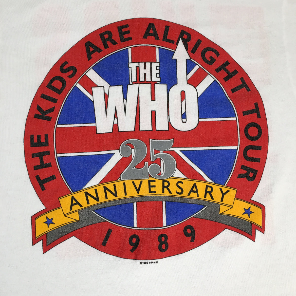 Vintage The Who &quot;25th Anniversary&quot; T-Shirt - jointcustodydc