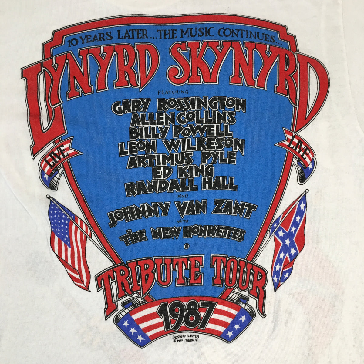 Vintage Lynyrd Skynyrd &quot;Tribute&quot; T-Shirt - jointcustodydc